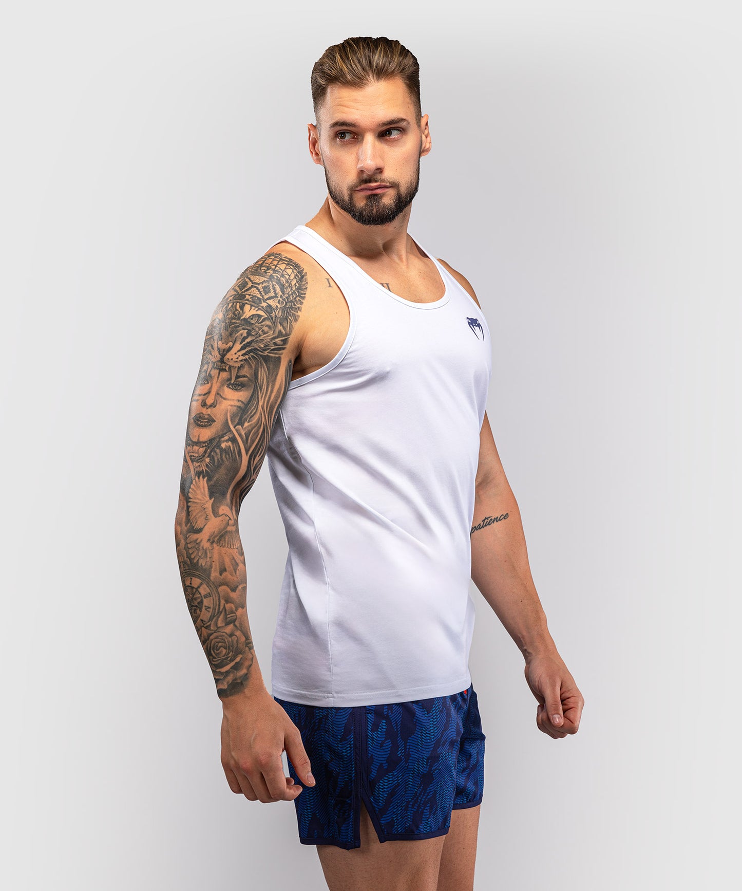Venum Aqua Tanktop – Weiß/Blau