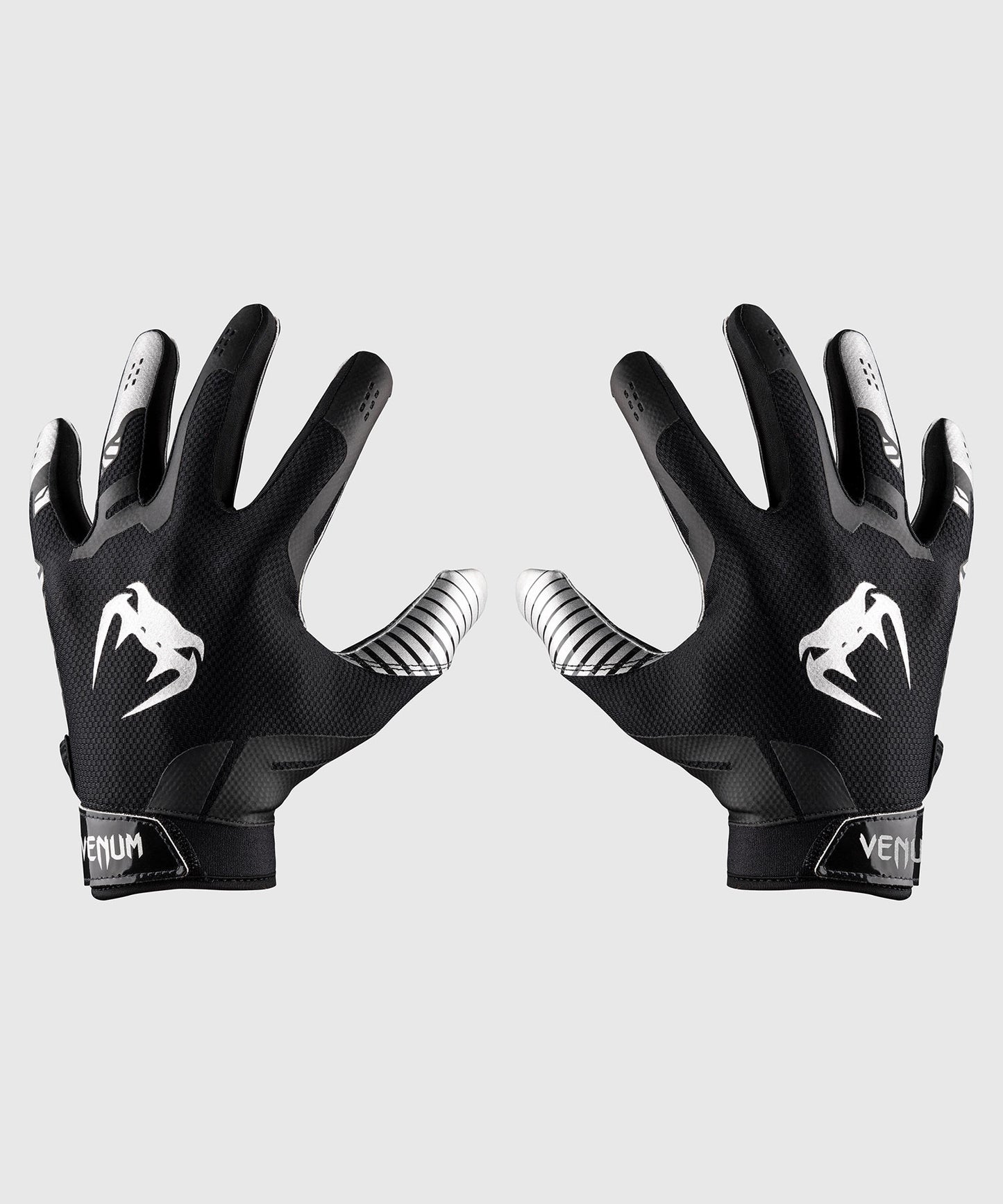 Gants de Football Venum Elite - Noir/Argent