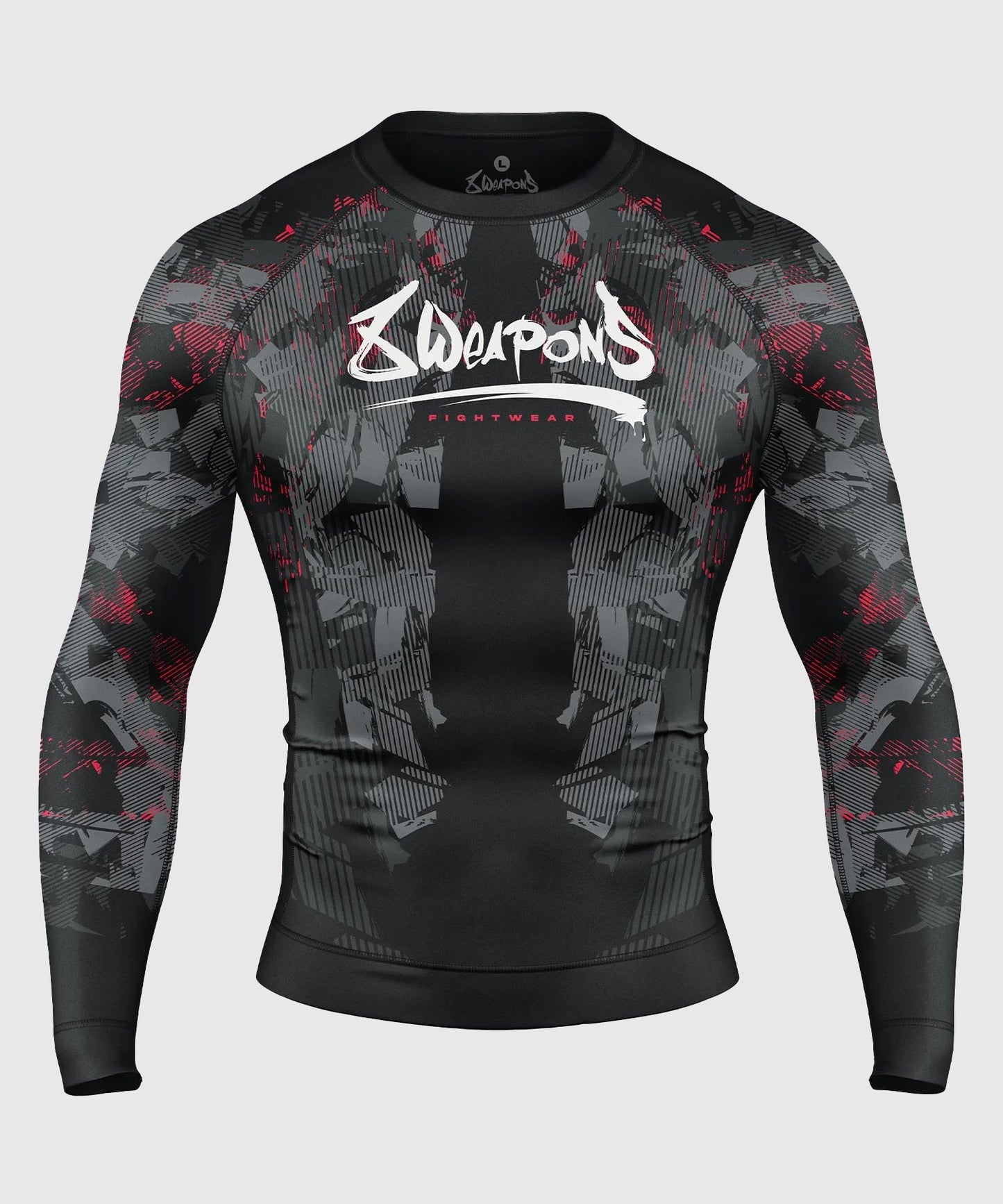Rashguard À Manches Longues 8 Weapons Hit 2.0 - Noir