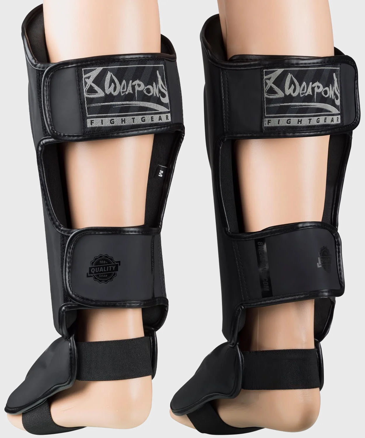 Protège-Tibias 8 Weapons Unlimited 2.0 – Noir/Noir