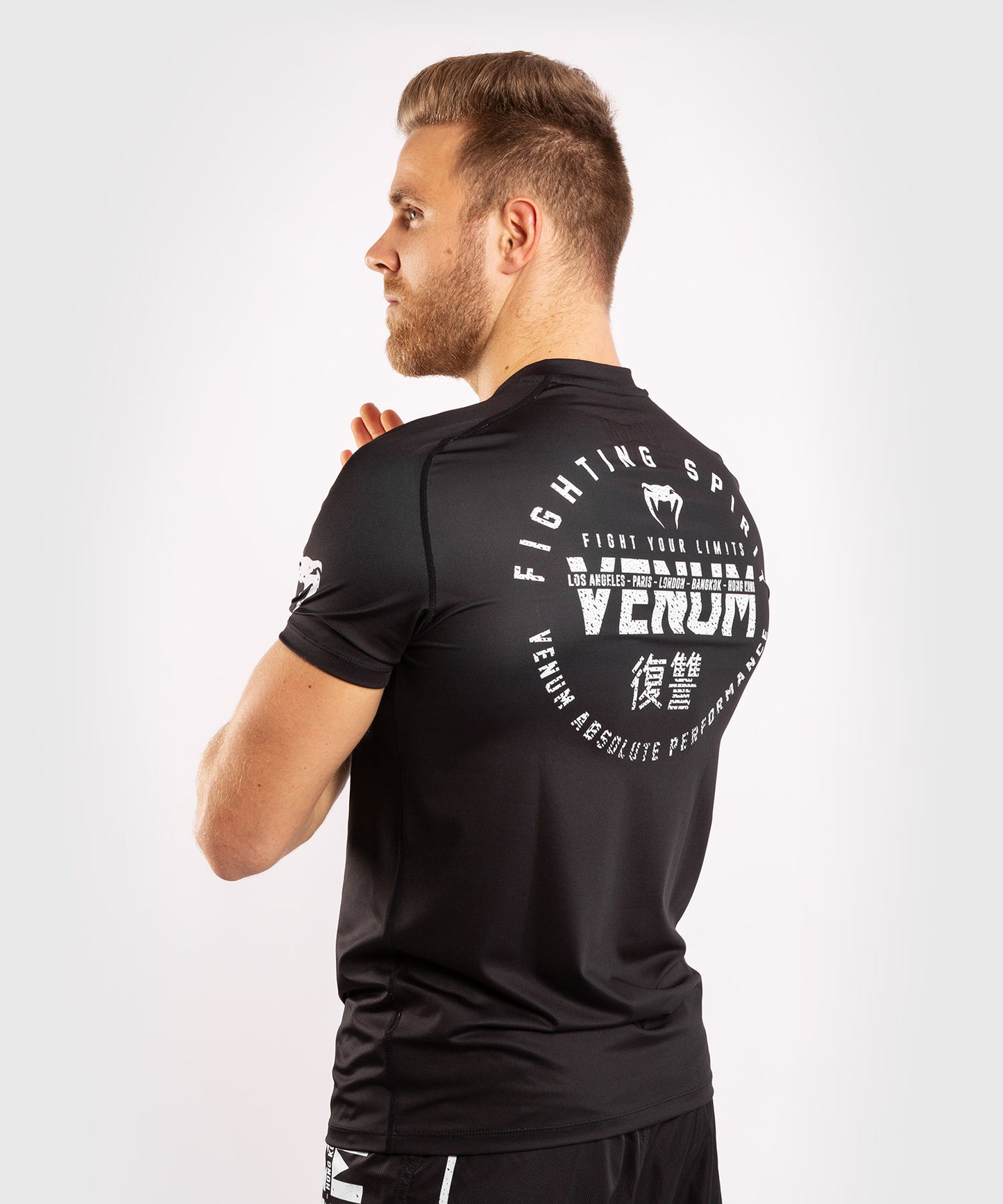 Dry Tech Venum Signature T-shirt - Black/White