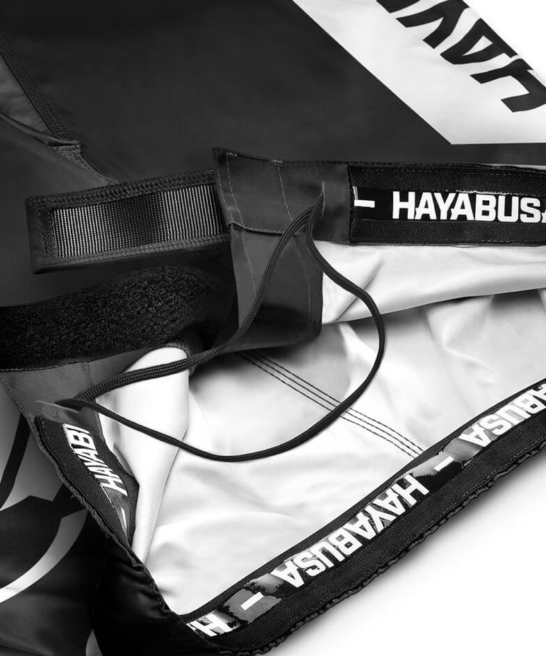 Short de MMA Icon Court Hayabusa - Noir/Blanc