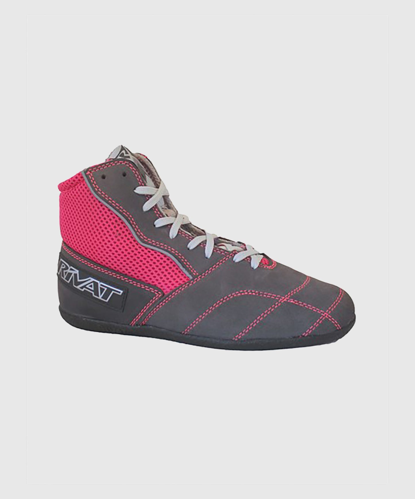 Chaussures de Boxe française Femme Rivat Boom Lady - Gris/Rose