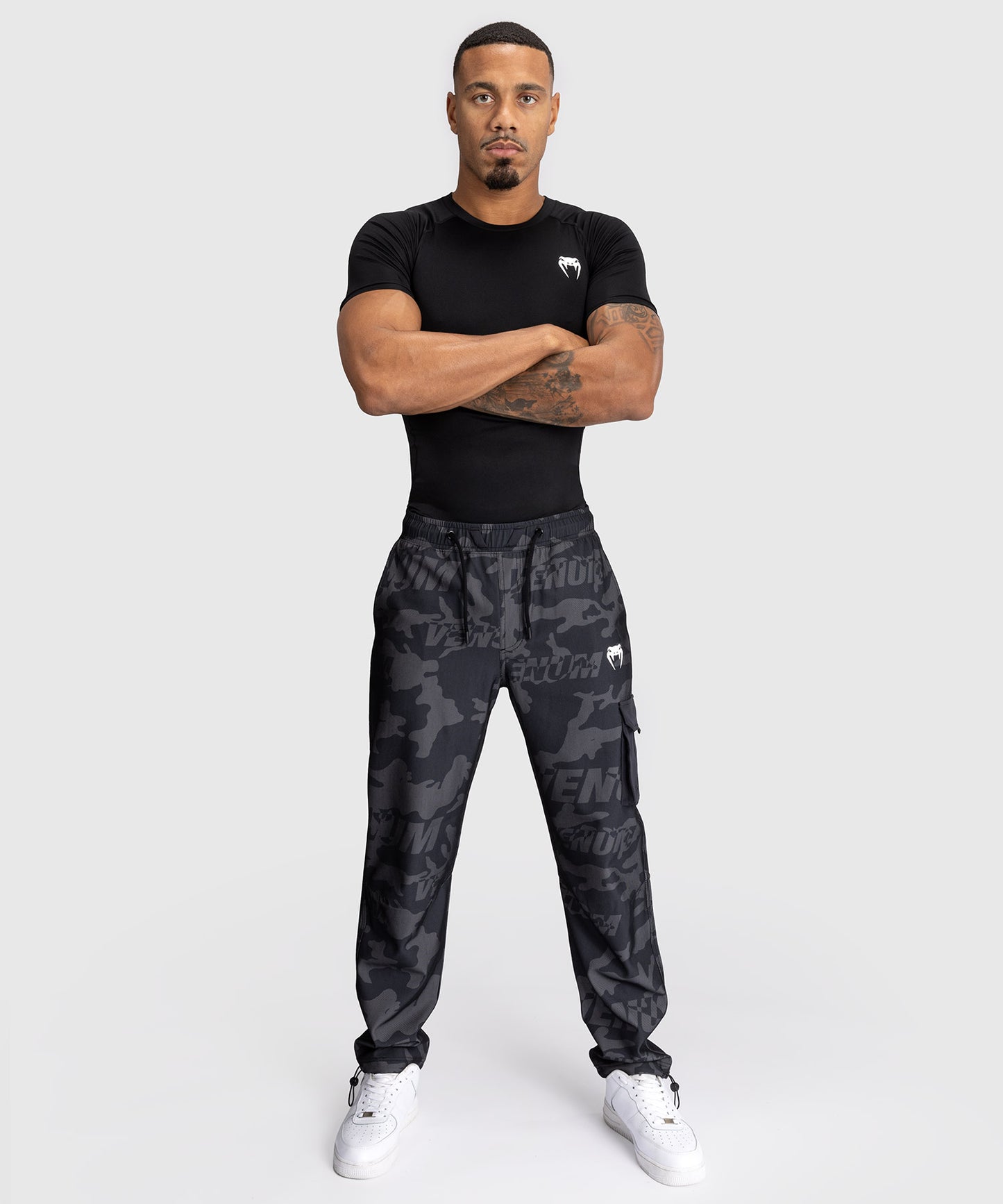 Venum Trooper Herren Jogginghose - Schwarz/Kohle