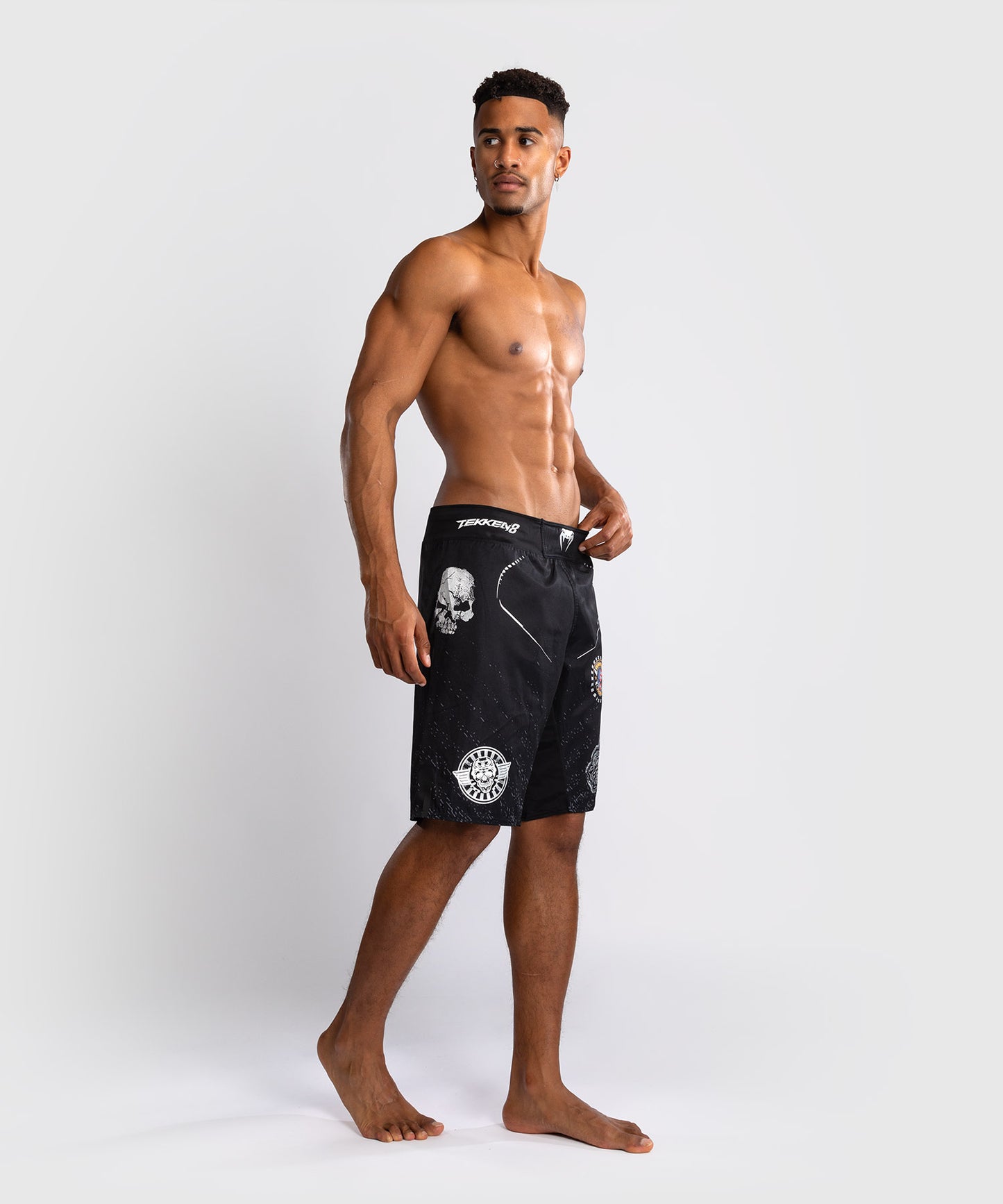 Venum x Tekken 8 Fight Shorts - Paul Phoenix - Black