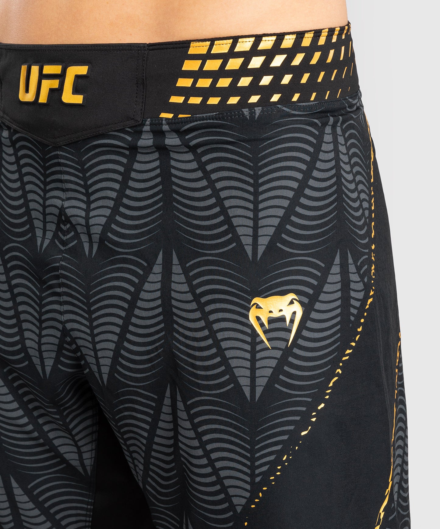 Men's UFC Zenith by Venum Champion Authentic Fight Night Long Fit Fight Short