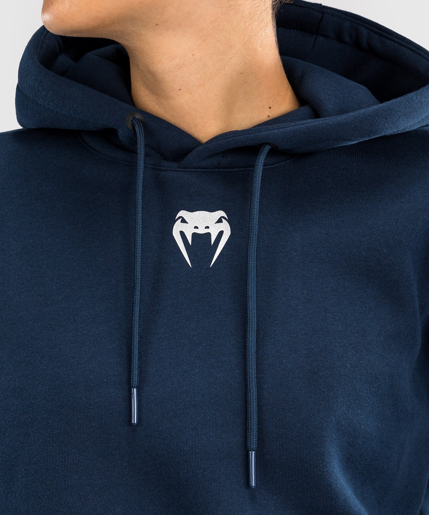 Venum Damen Fight Week Kapuzenpullover – UFC Fusion, Ozeanblau, Slim Fit Mit Kängurutasche