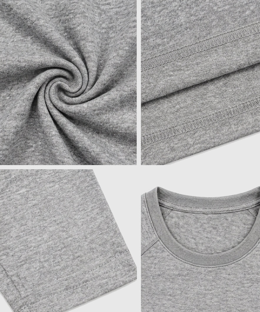 T-shirt de compression manches longues Tyce Skin - Gris