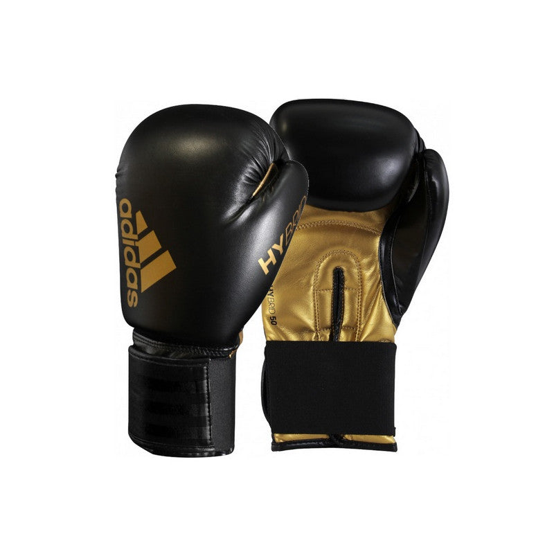 Gants de Boxe Adidas Hybrid 50 - Noir/Or