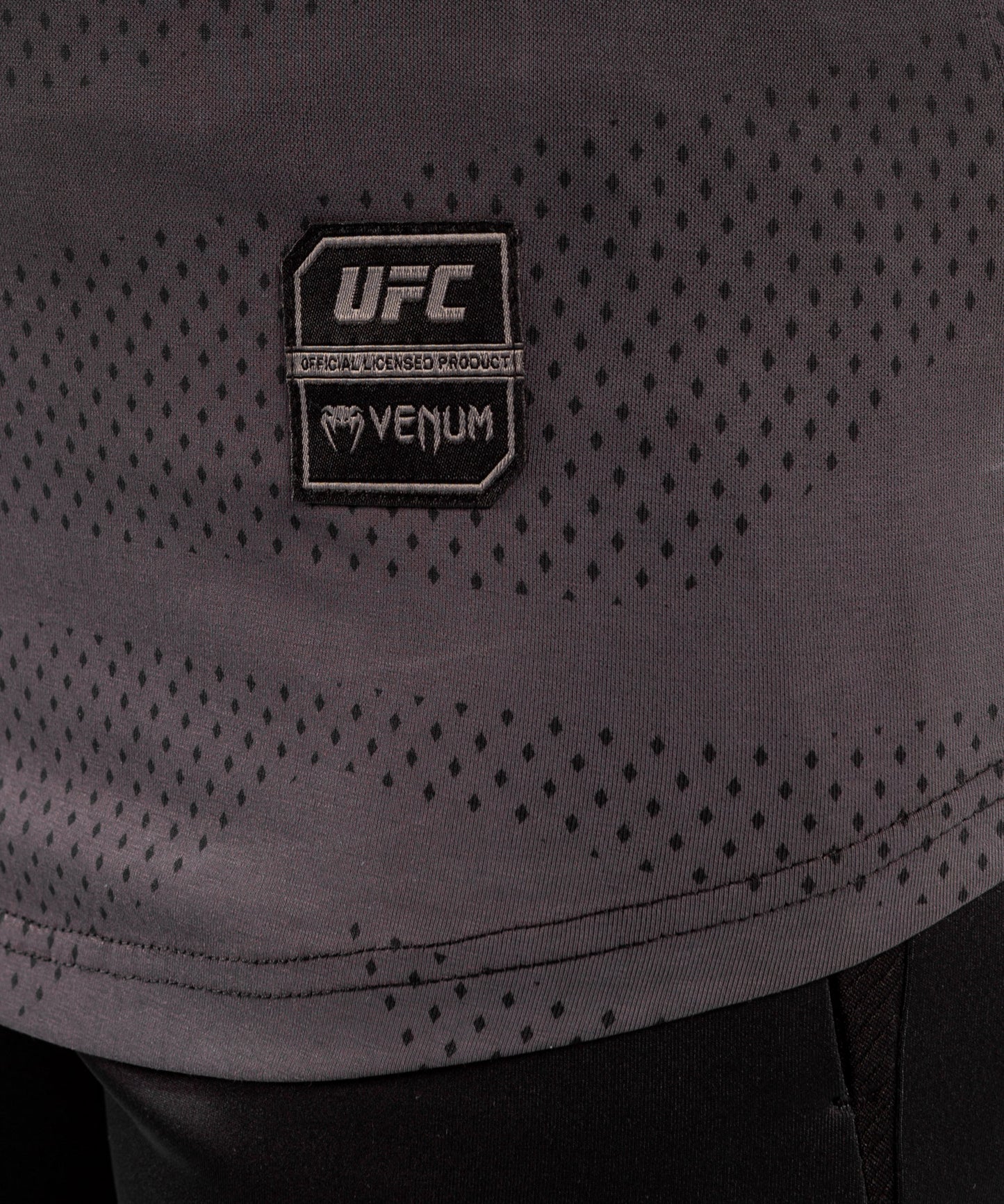 T-shirt Manches Courtes Femme UFC Venum Authentic Fight Week - Noir