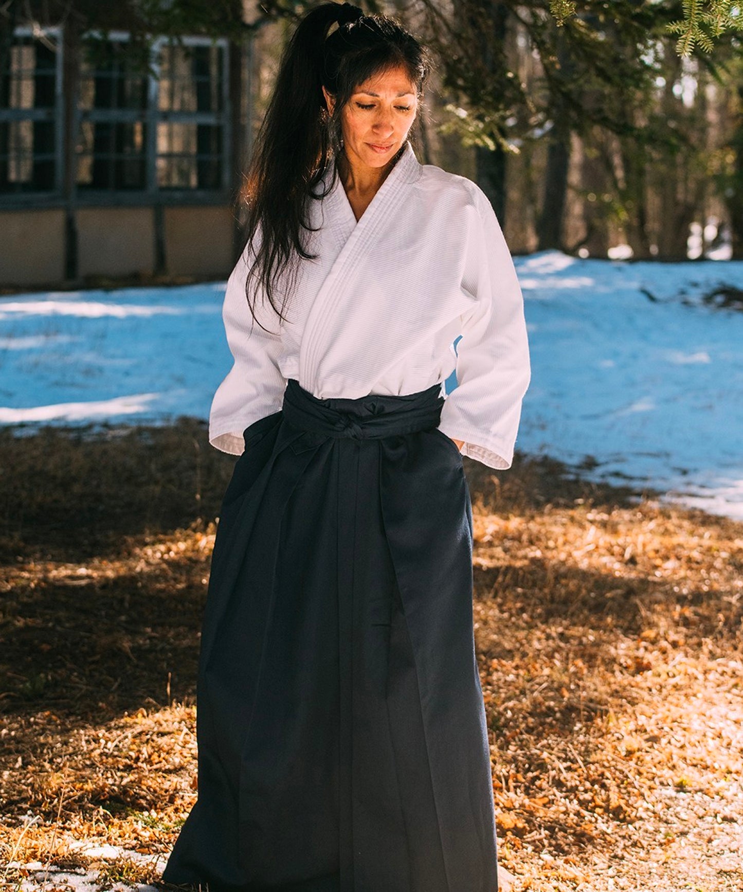 Hakama FUJIMAE Training - Noir