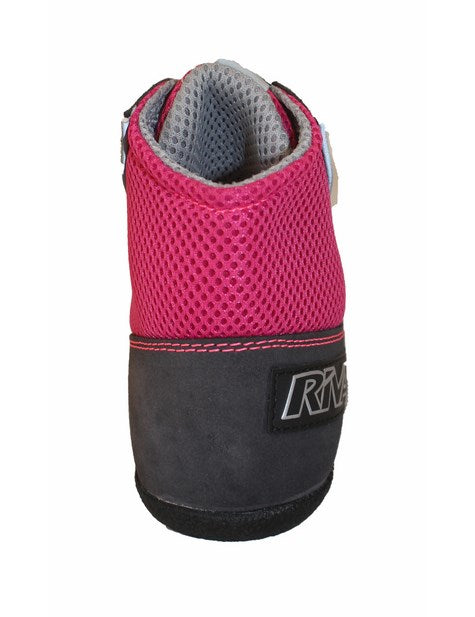 Chaussures de boxe française Femme Rivat Boom Lady - Gris/Rose