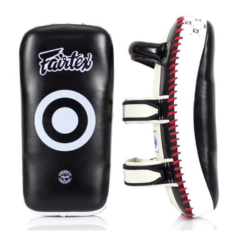 Pao Leder Fairtex - Weiß/Schwarz - Einzeln