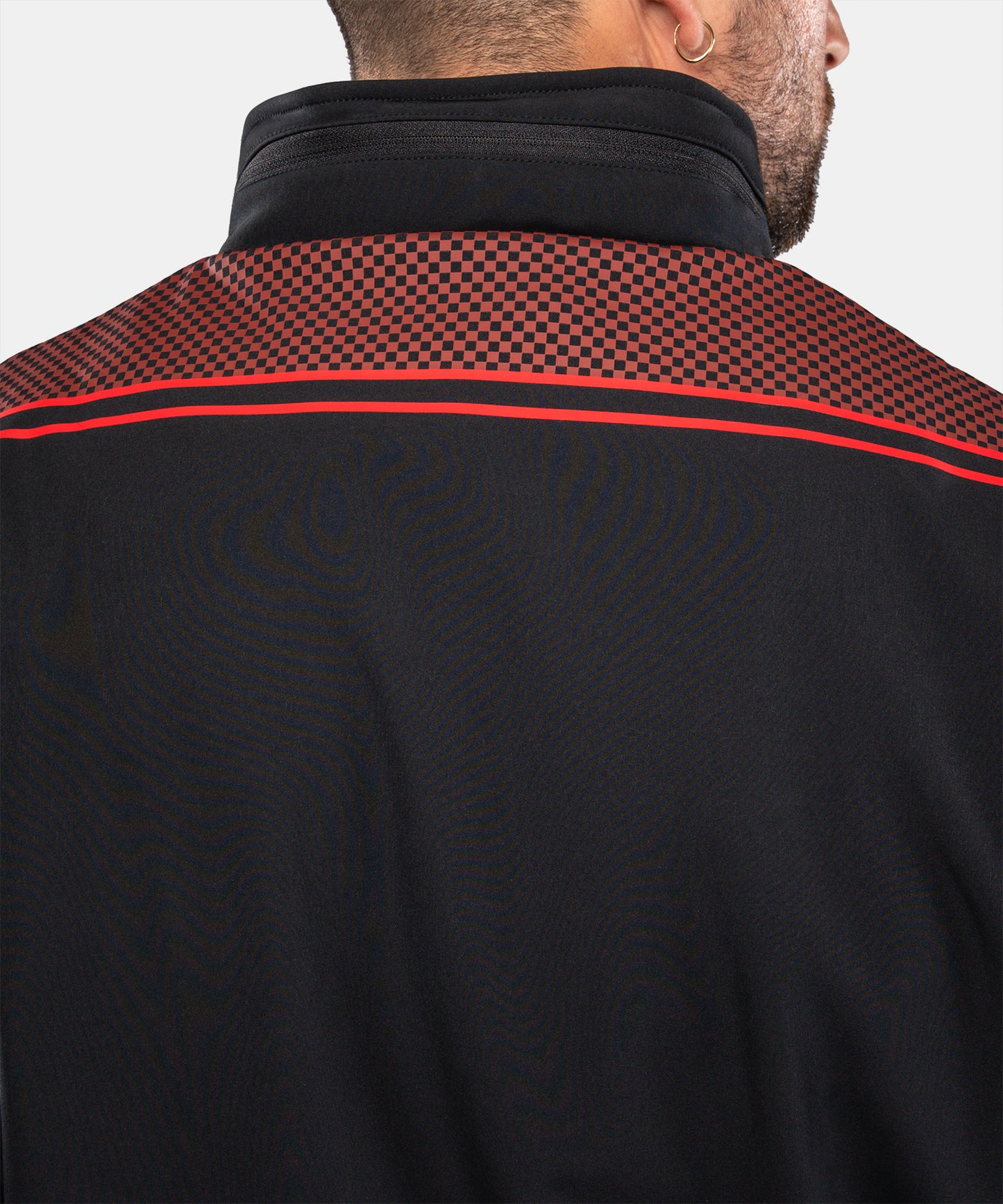 Venum UFC Unity by Venum Authentic Fight Week Herren-Kapuzenjacke mit Reißverschluss - Schwarz