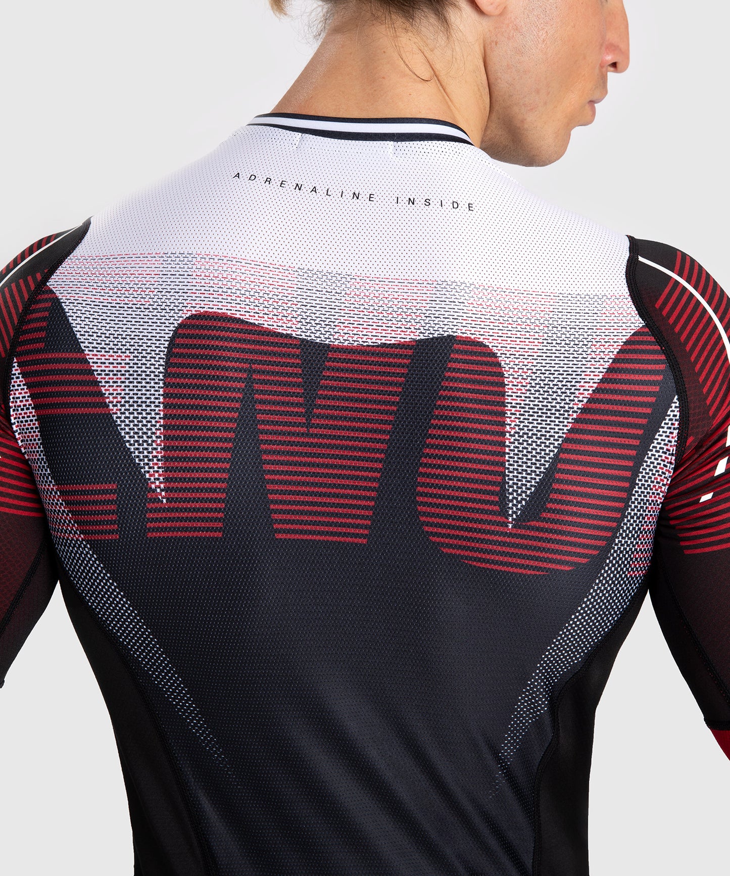 Rashguard À Manches Longues pour Hommes Venum Adrenaline - Red