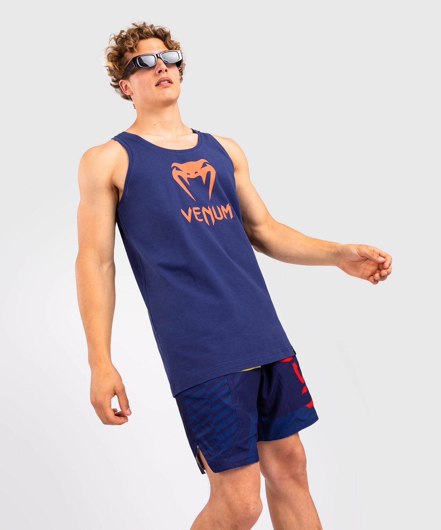 Venum Classic Tank Top - Marineblau/Orange