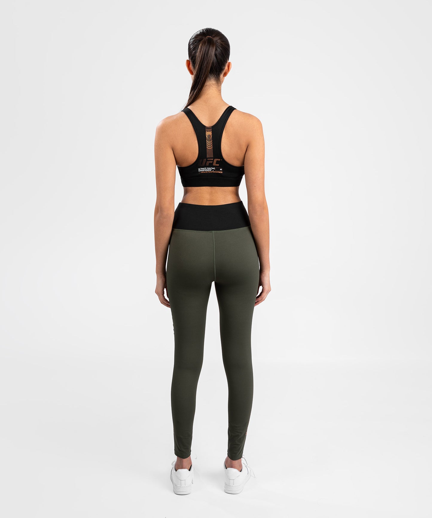 Legging de Performance pour Femmes UFC Adrenaline by Venum Fight Week - Kaki/Bronze