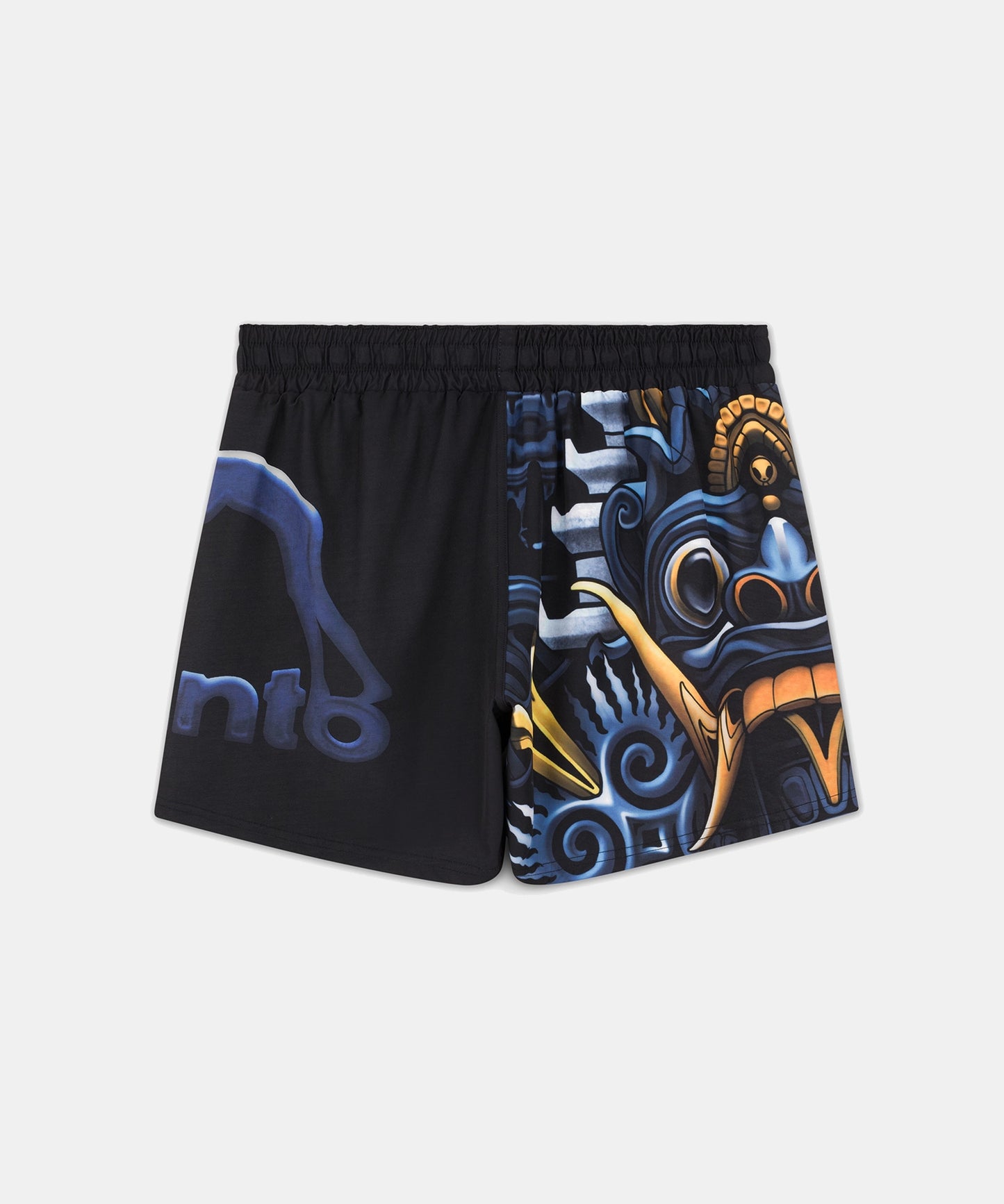 Manto Barong Fight Shorts - Black