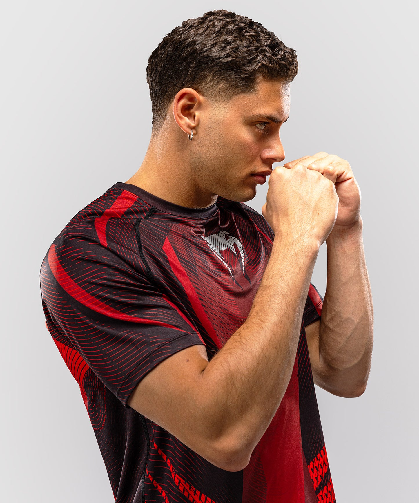Venum Galactic 3.0 Maglietta Dry Tech - Rosso/Argento