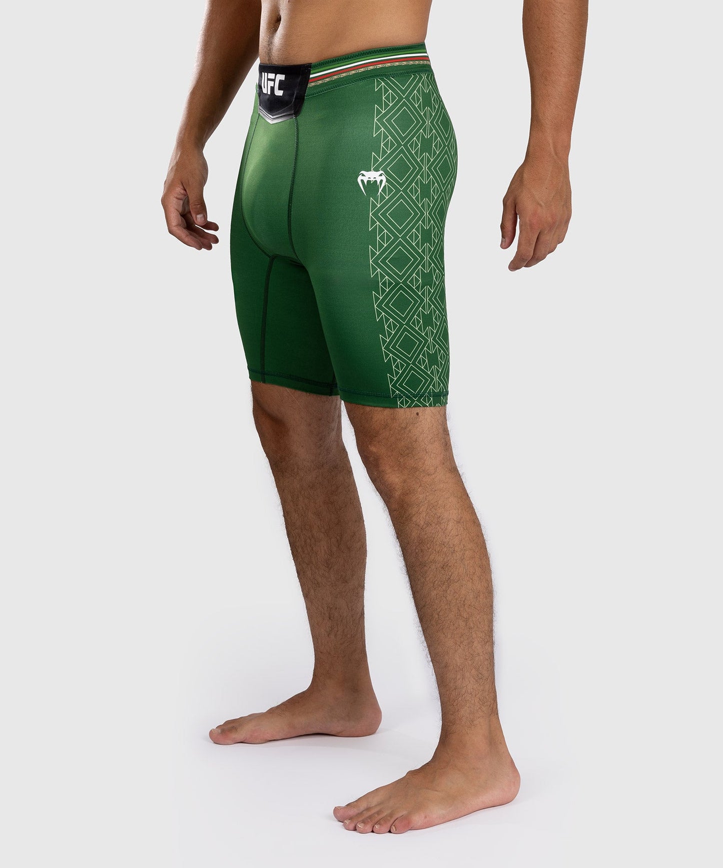 Noche UFC by Venum Authentic Fight Night Men's Compression Short - Green