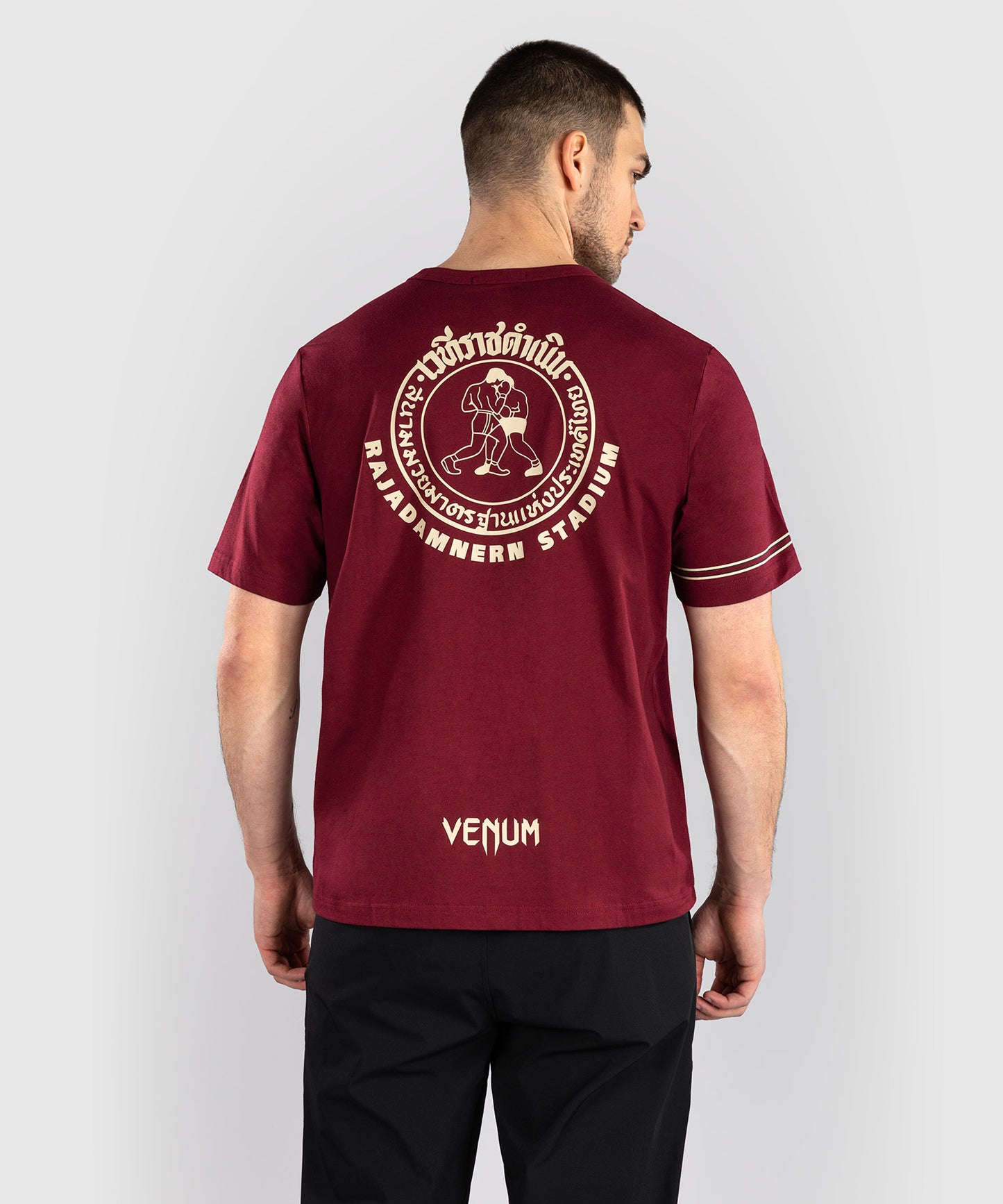 Venum x Rajadamnern T-Shirt - Borgogna