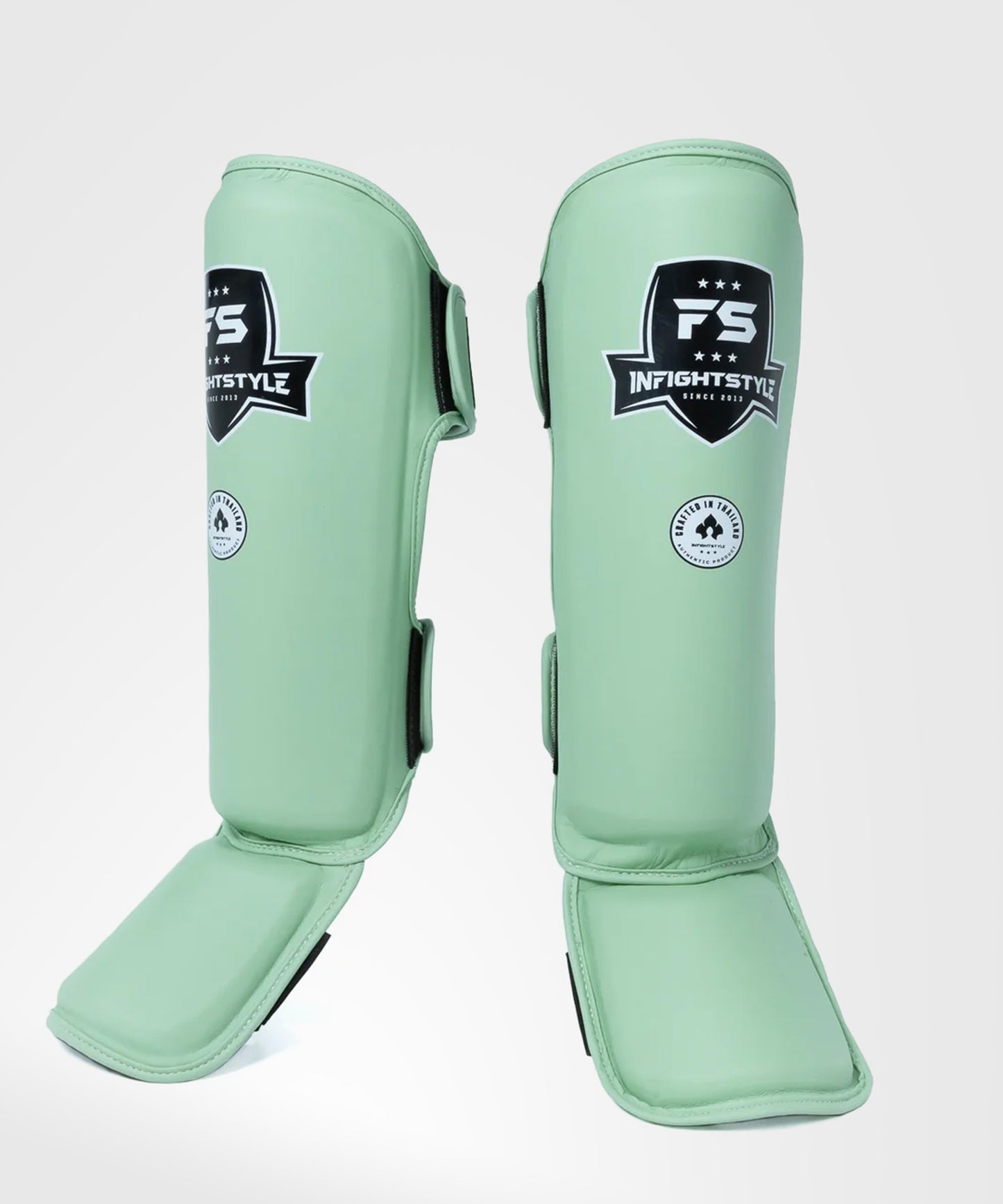 Infightstyle Fs Pro Shin Guard - Pastel Green