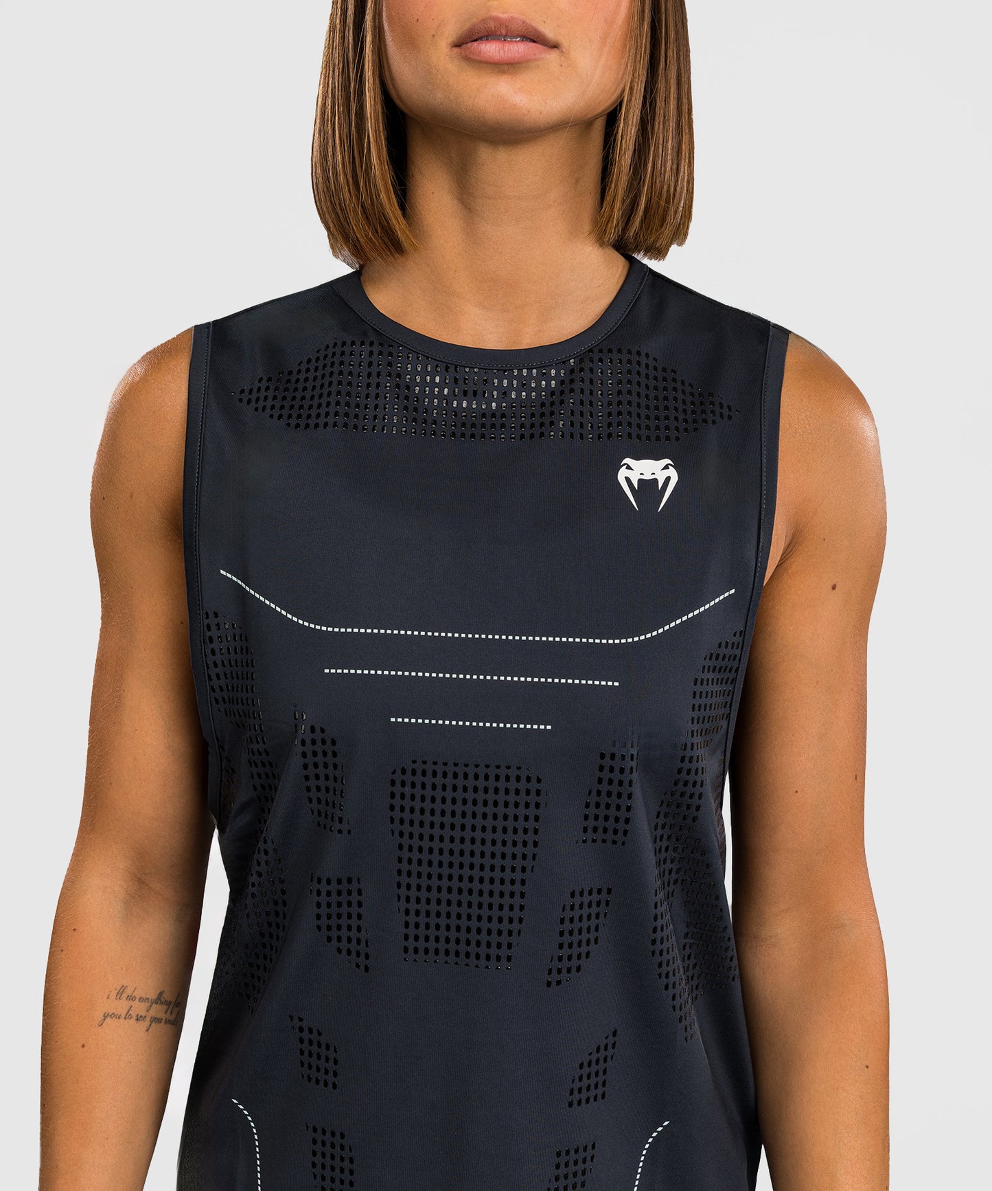 Venum 3.0 Women's Dry-Tech Tank Top - Storm Grey