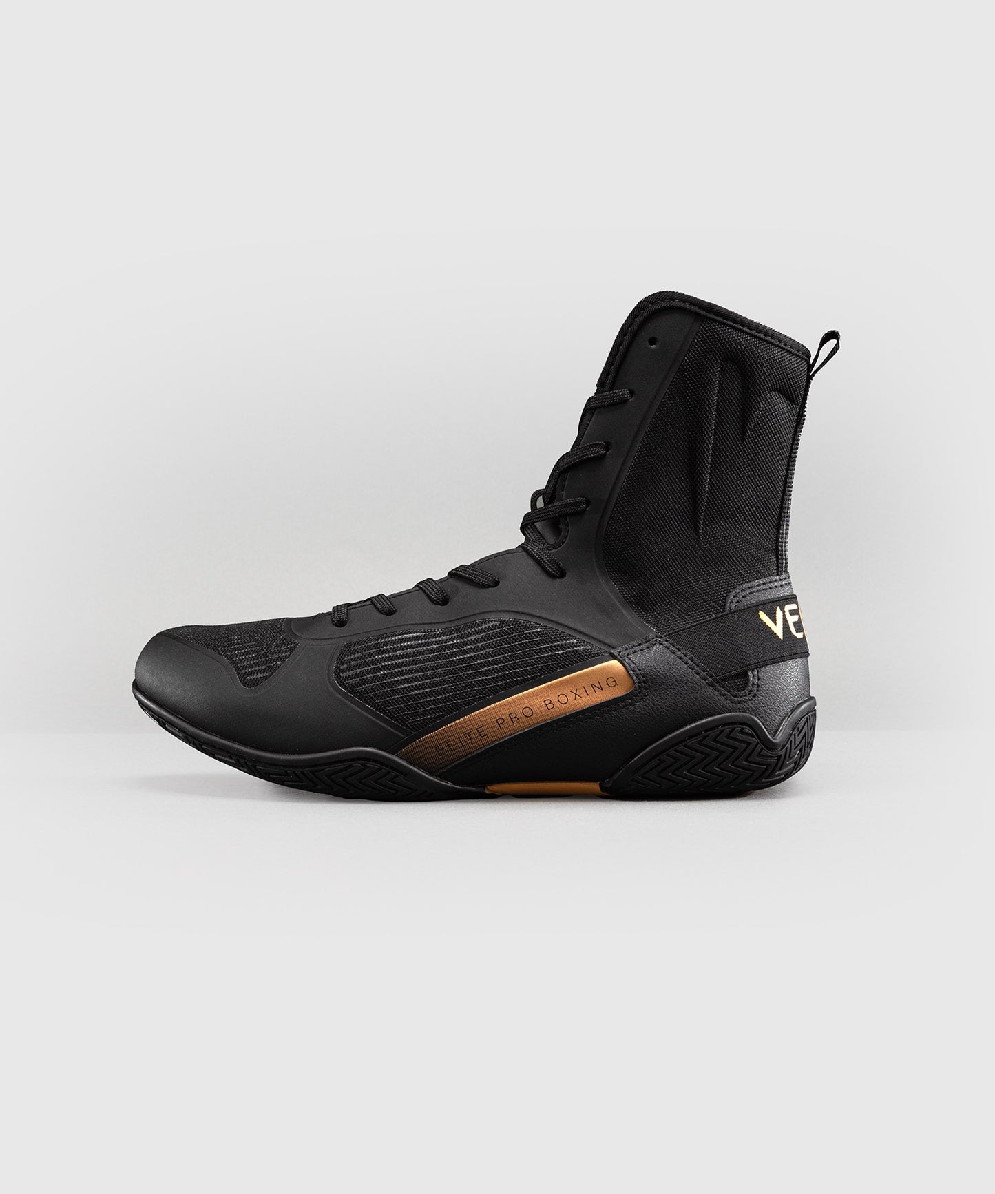 Venum Elite Neo Boxschuhe – Schwarz/Gold