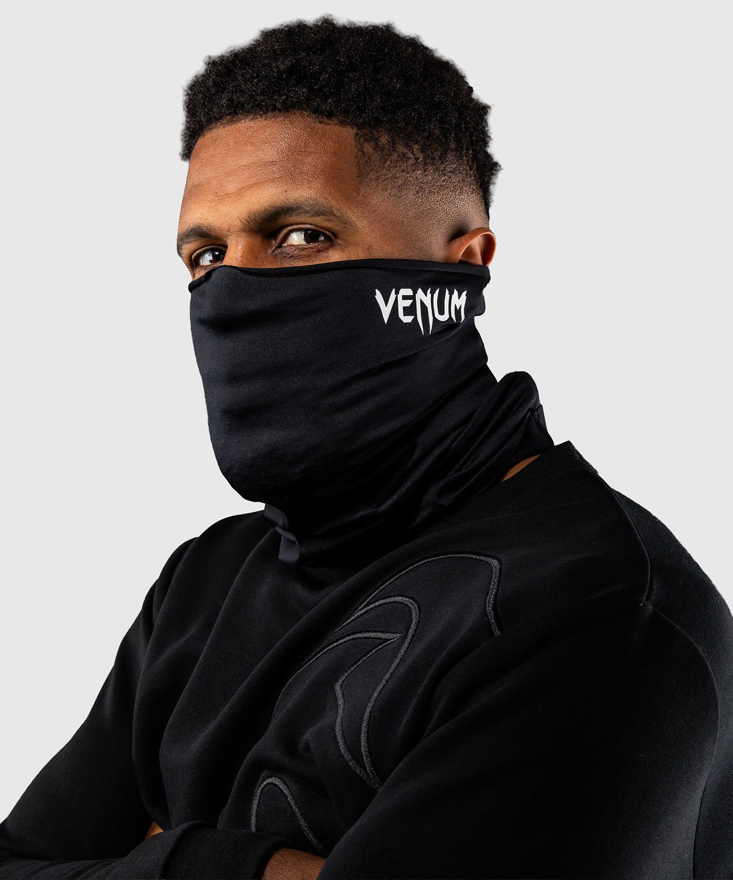 Venum MX Basics Braga de cuello - Negro/Blanco