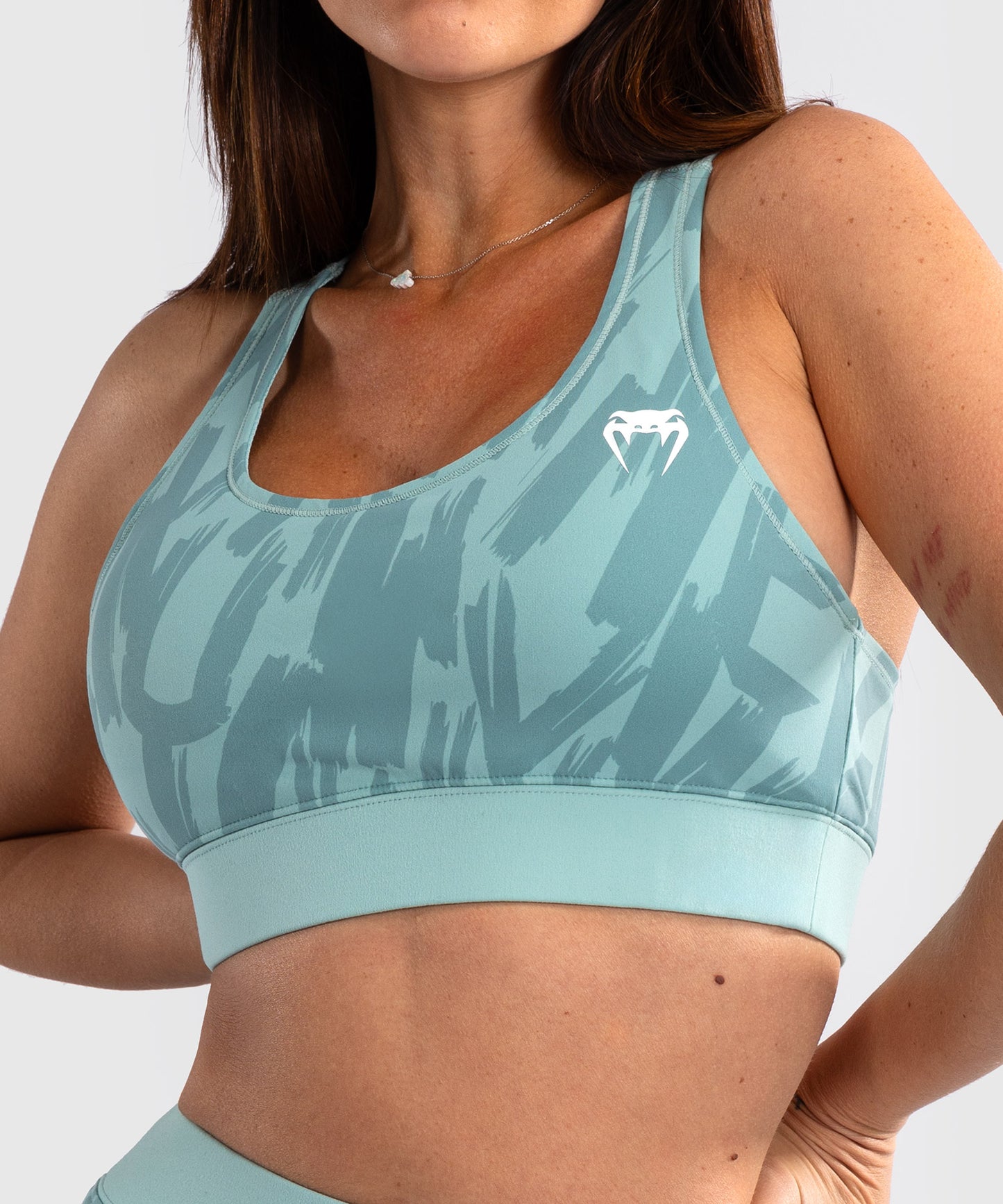 Venum Graffiti Damen Sport-BH - Aqua