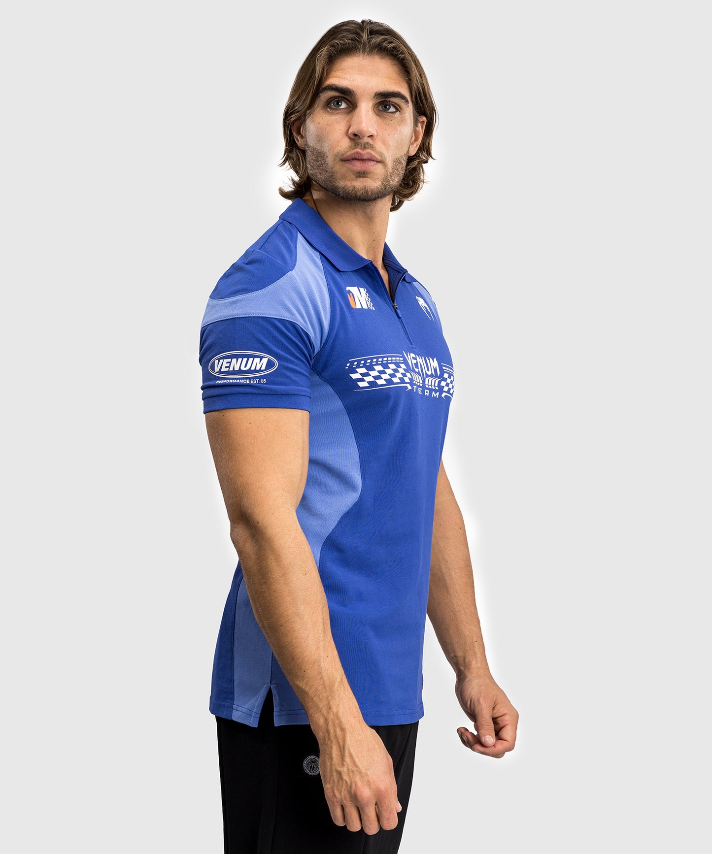 Polo en Coton Venum Motorsport - Bleu Royal