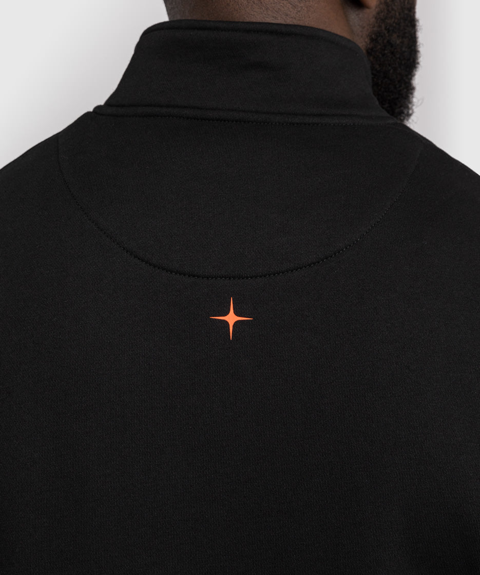 Sweat col Zippé Venum Eclipse – Noir/Ivoire