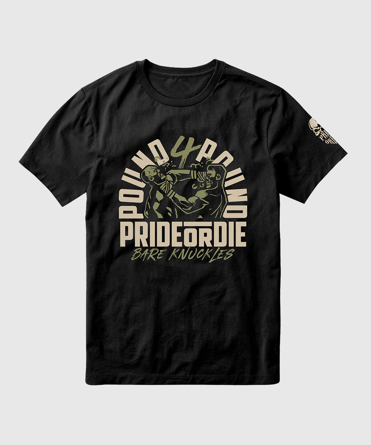 T-Shirt Pride Or Die Bare Knuckles