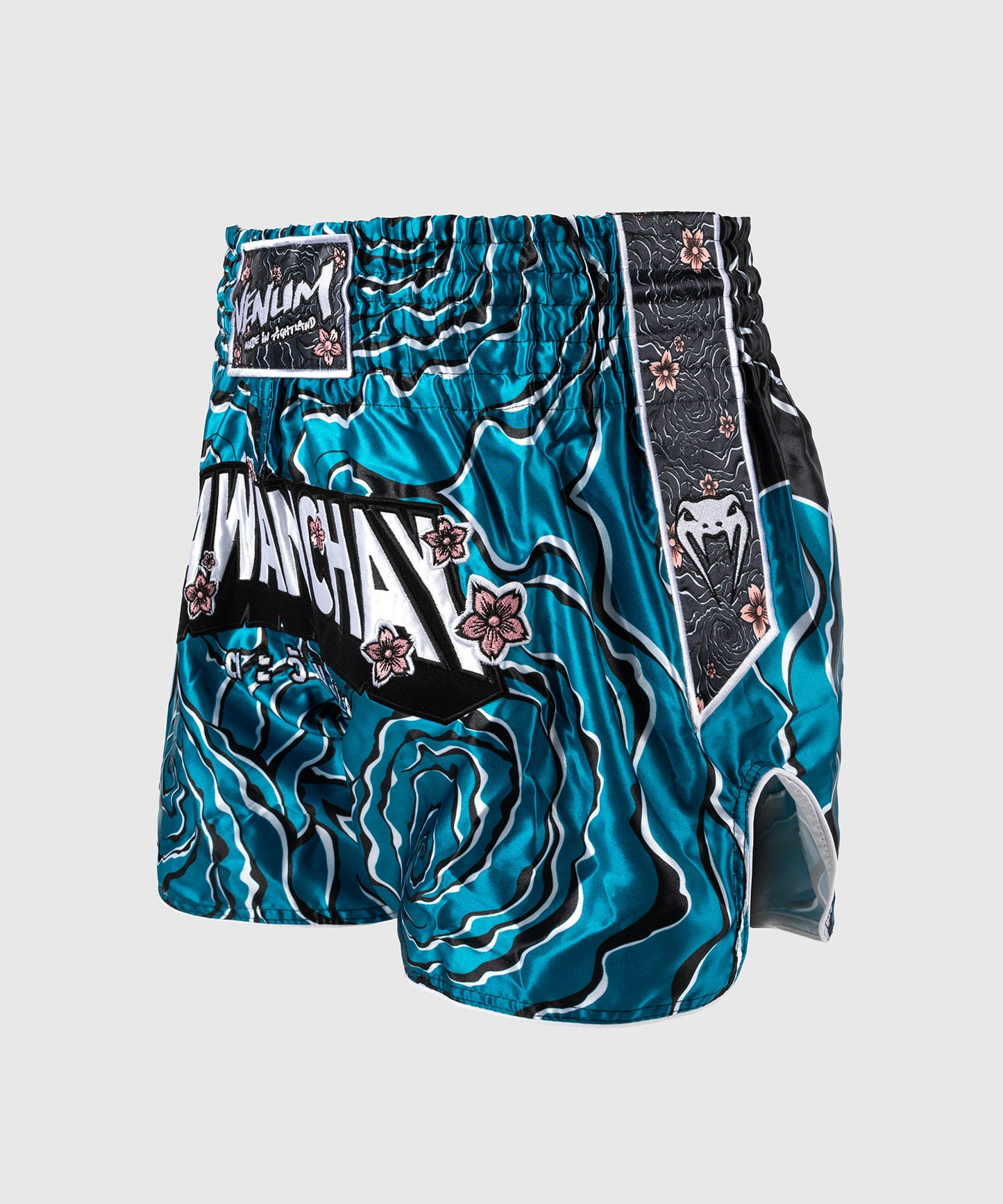 Short de Muay Thaï Venum x Tawanchay – Bleu/Blanc