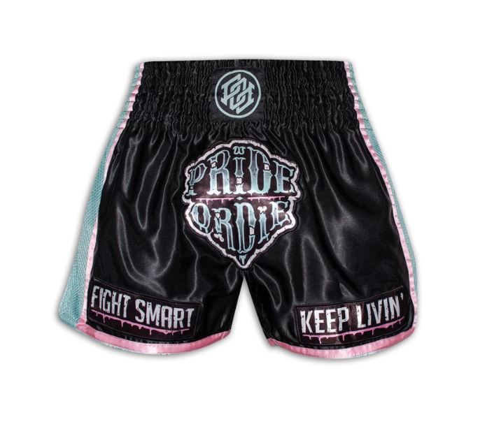 Z-Camp Pride or Die Muay Thai shorts - Black