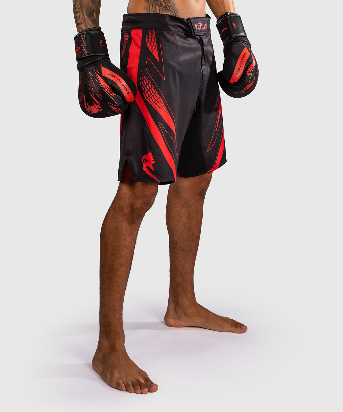 Venum Amazonia Reborn Pantaloncini da MMA - Nero/Rosso