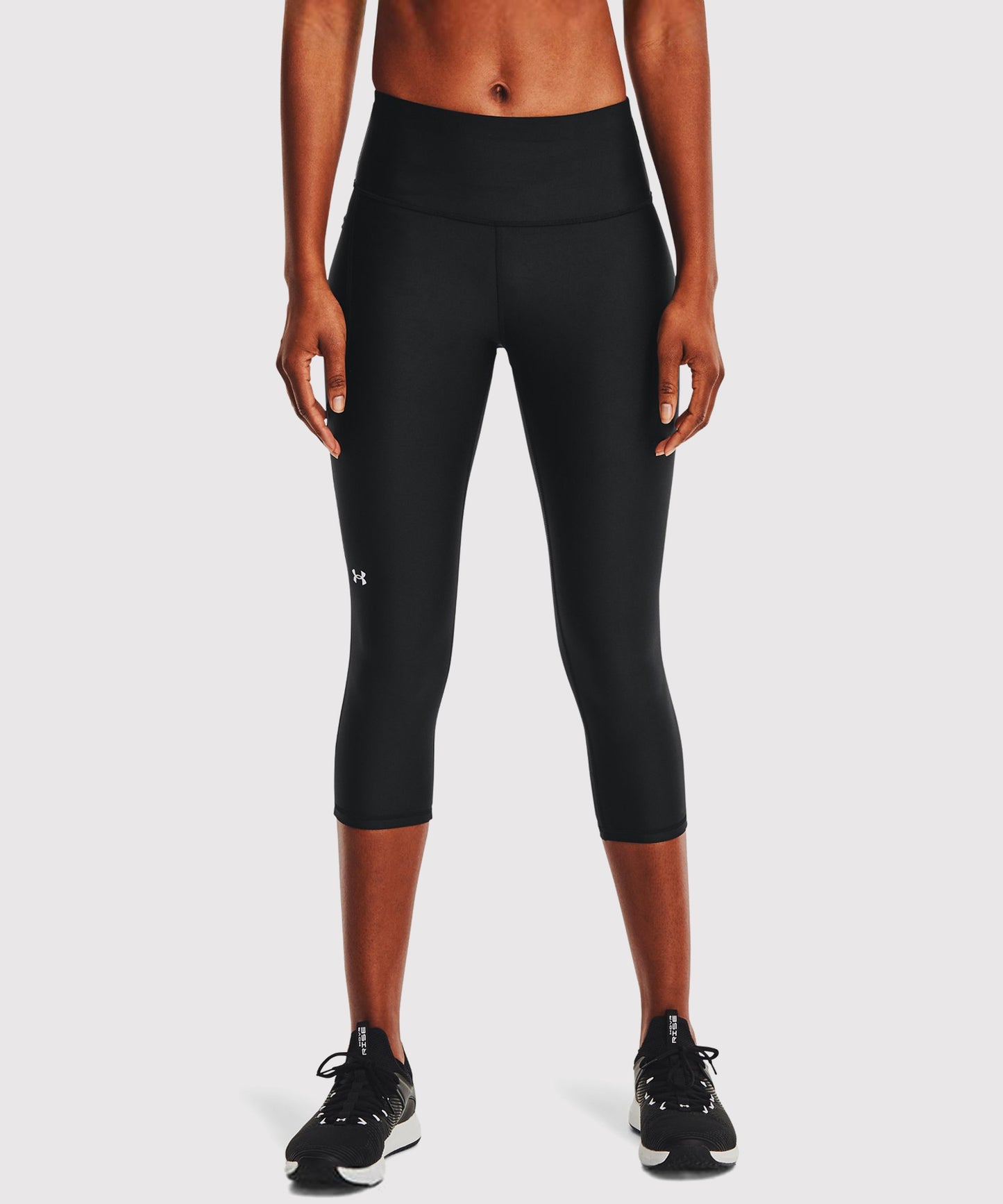 Under Armour Heatgear® Corsario de Cintura Alta Para Mujer – Negro