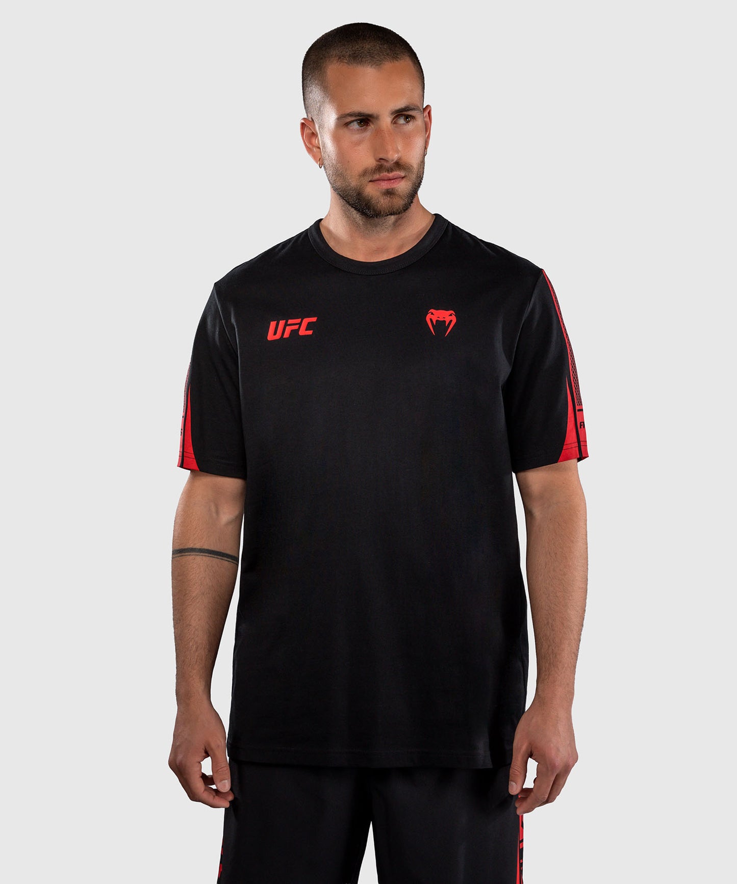 Venum UFC Unity by Venum Authentic Fight Week T-shirt a Maniche Corte da Uomo - Nero