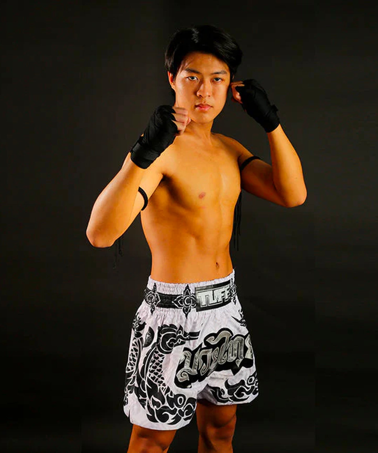 Short Muay Thai Tuff The Great Hongsa - Blanc