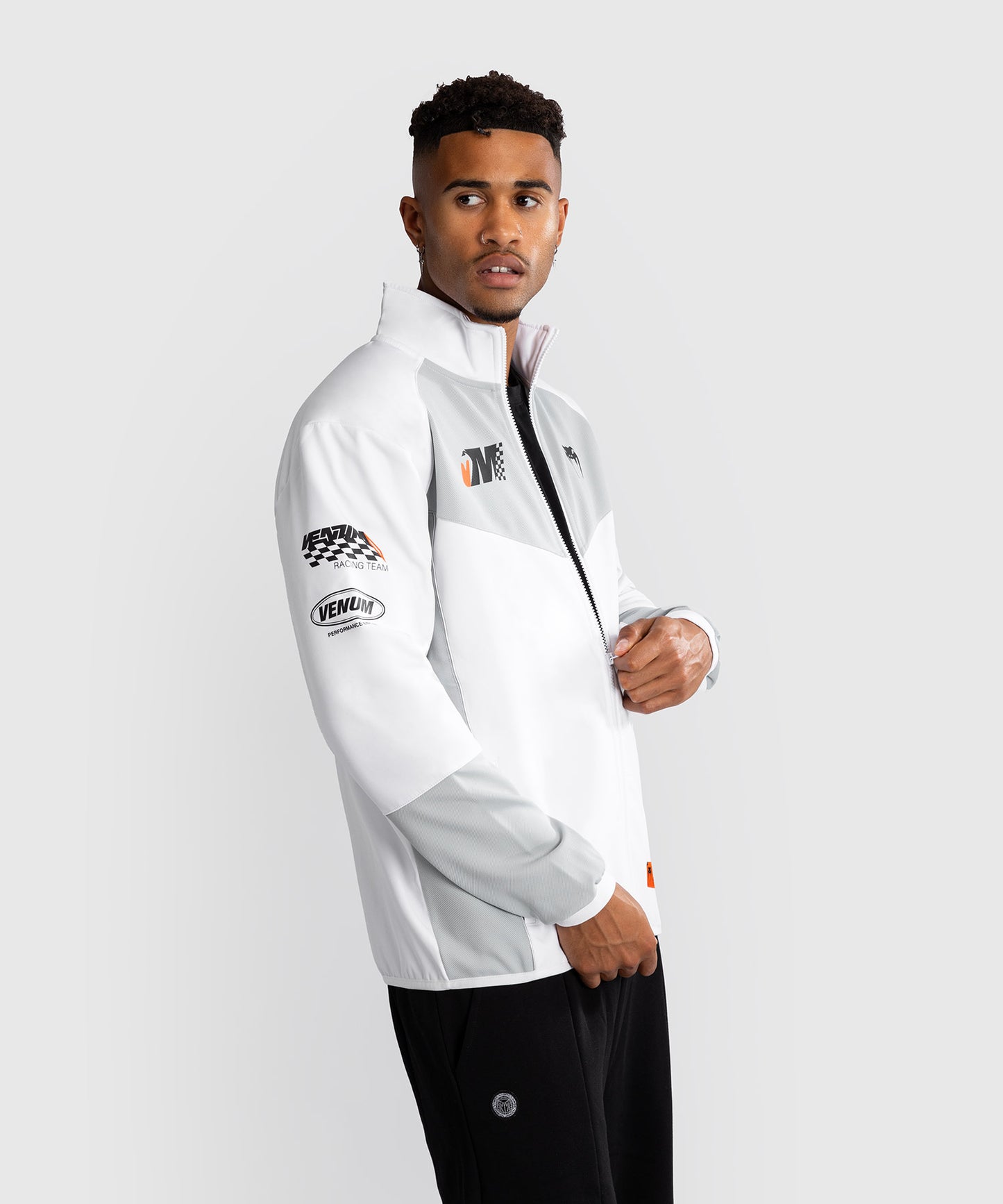Veste Softshell Venum Motorsport - Blanc Neige