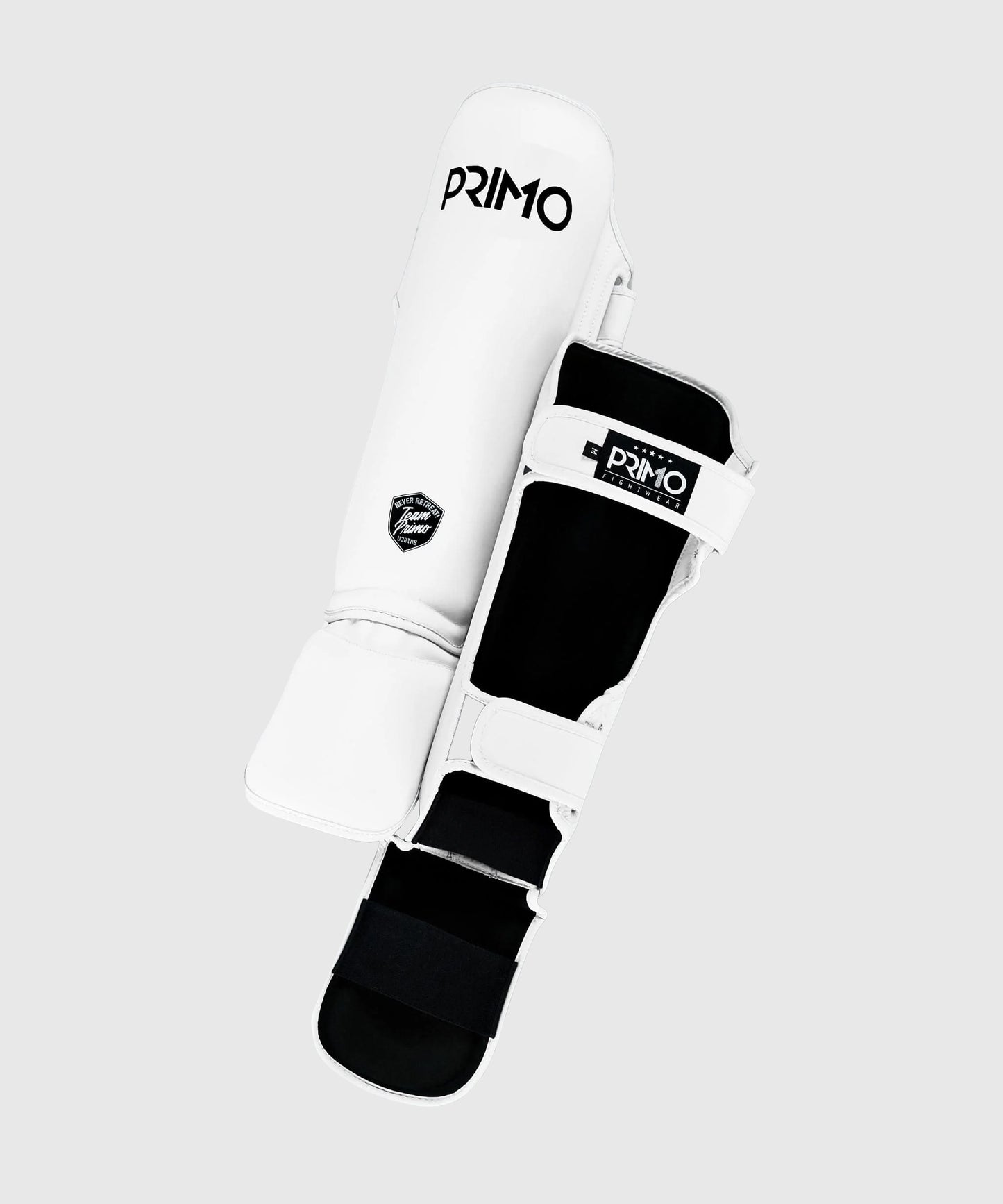 Primo Classic Muay Thai Schienbeinschützer - Weiß