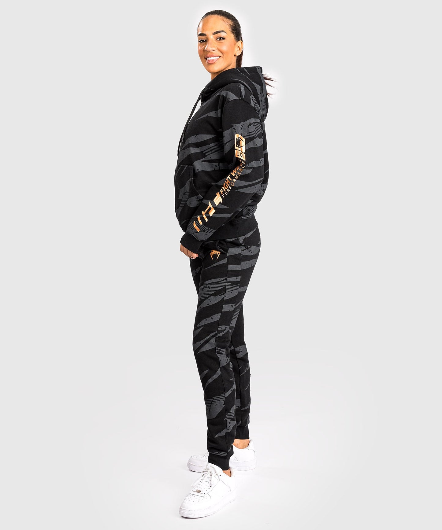 Women's Hooded Sweatshirt UFC Adrenaline by Venum Fight Week - Urban Camo