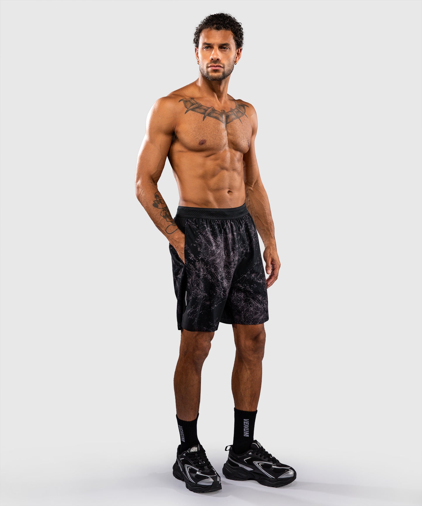 Short d’Entraînement Venum Rage & Workout - Noir/Gris
