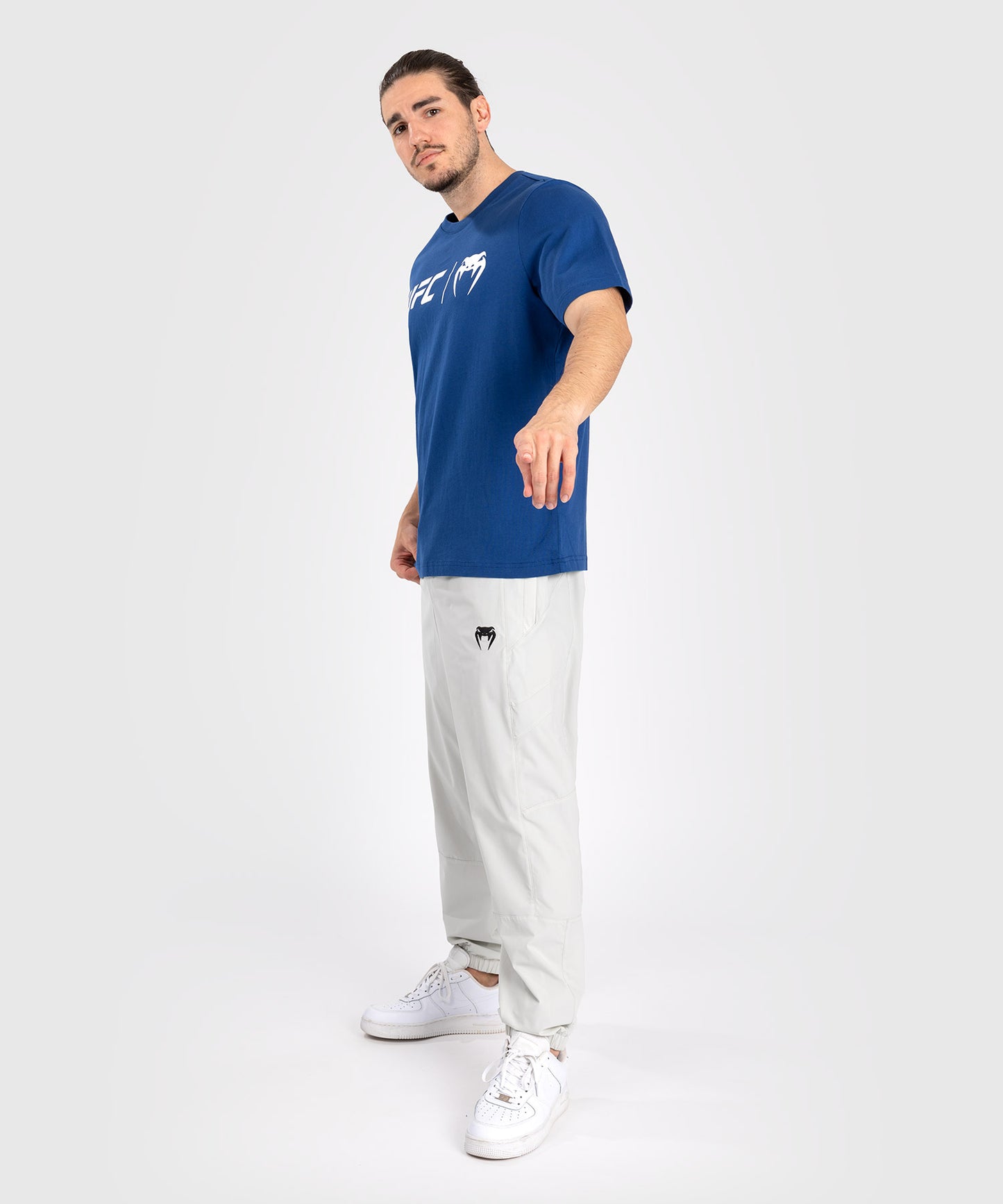 T-Shirt UFC Venum Classic - Bleu marine/blanc