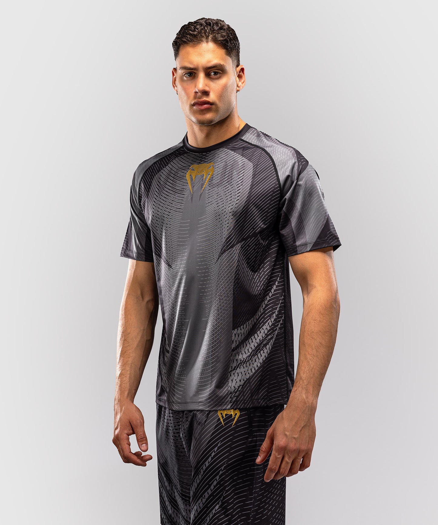 Venum Galactic 3.0 Dry-Tech T-Shirt - Schwarz/Gold