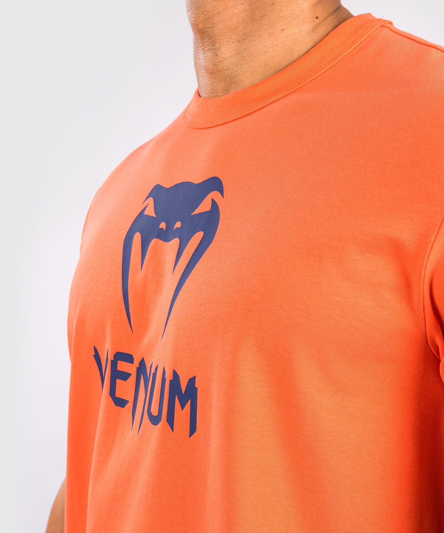 Venum Classic T-Shirt - Orange/Marineblau