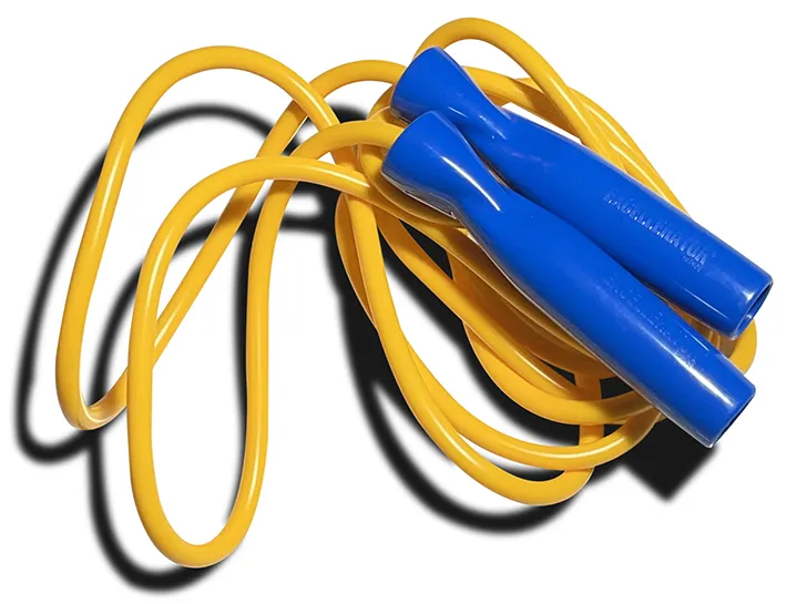 Corde à sauter Excellerator "Tubing" 255 - Jaune