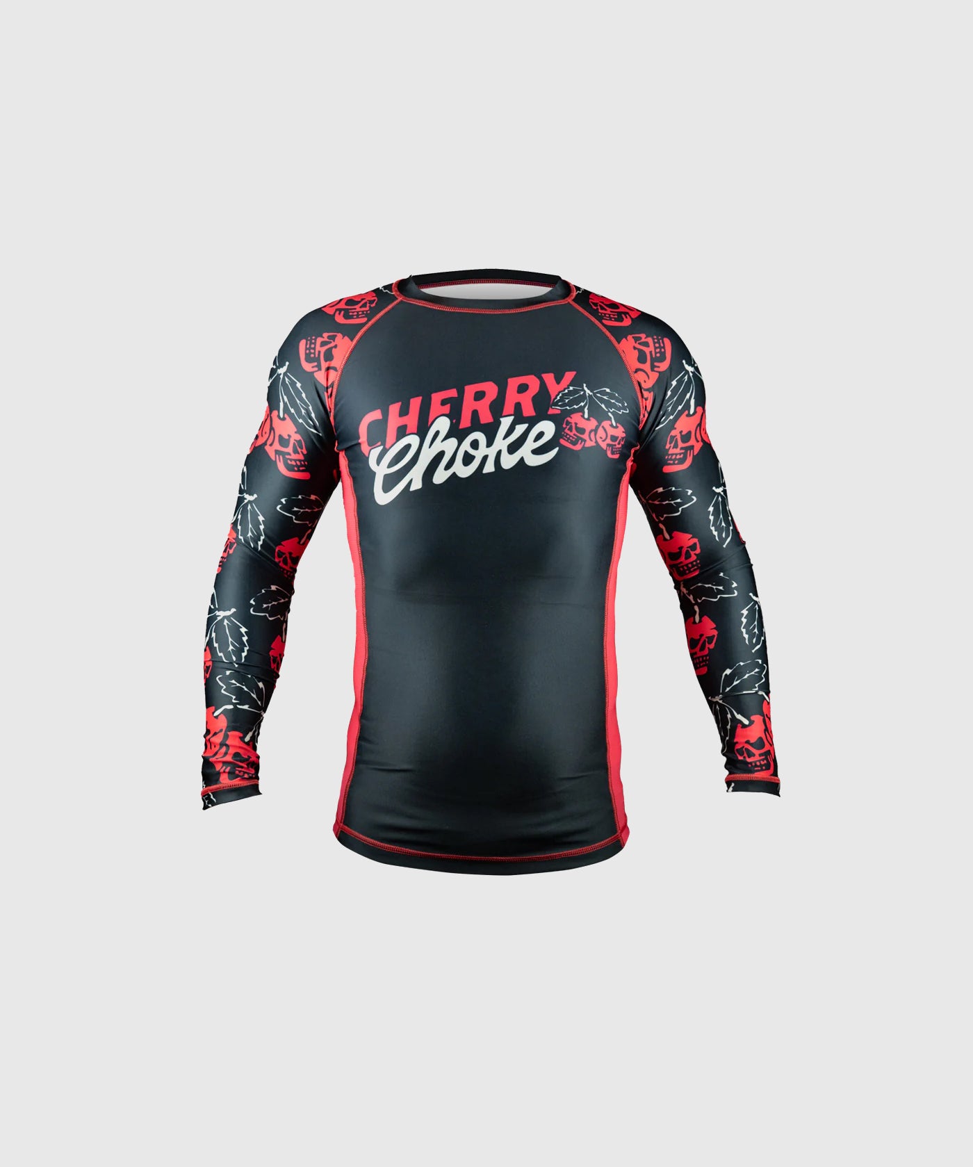 Pride Or Die Cherry Choke Long Sleeve Rashguard - Black