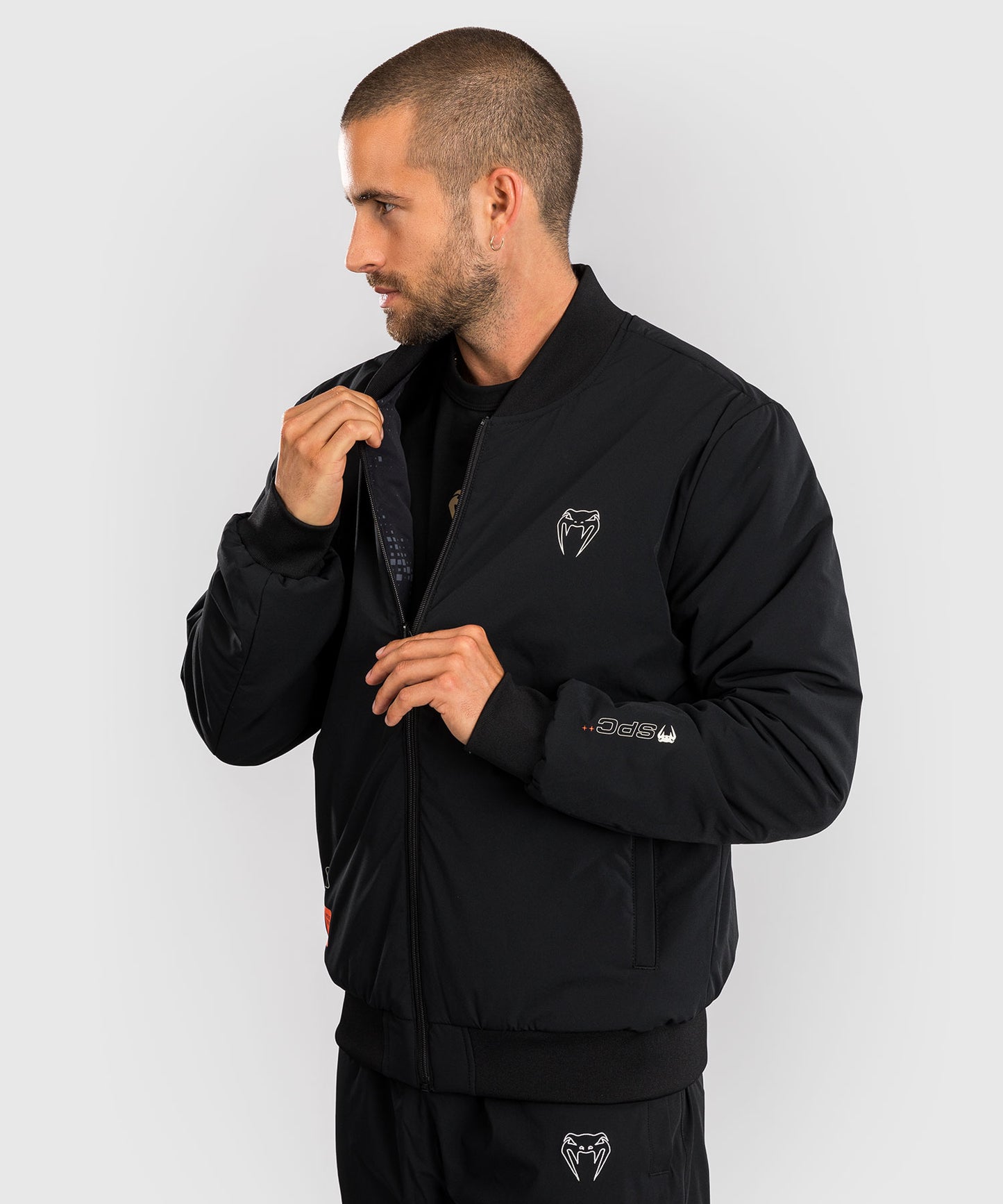 Veste Bomber Venum Eclipse – Noir/Ivoire