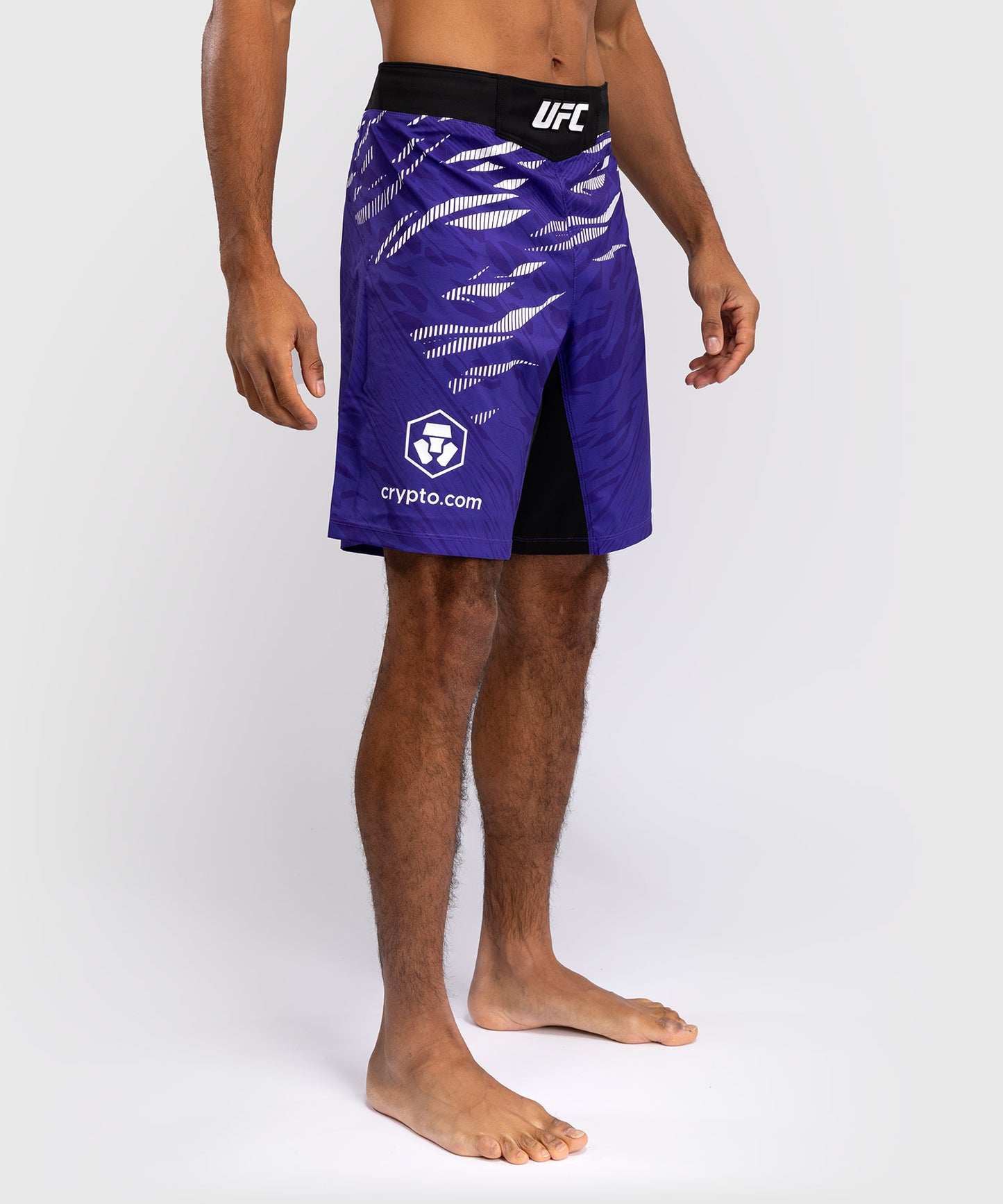 Short de Combat pour Hommes UFC Fusion by Venum Authentic Fight Night - Coupe Longue - Violet